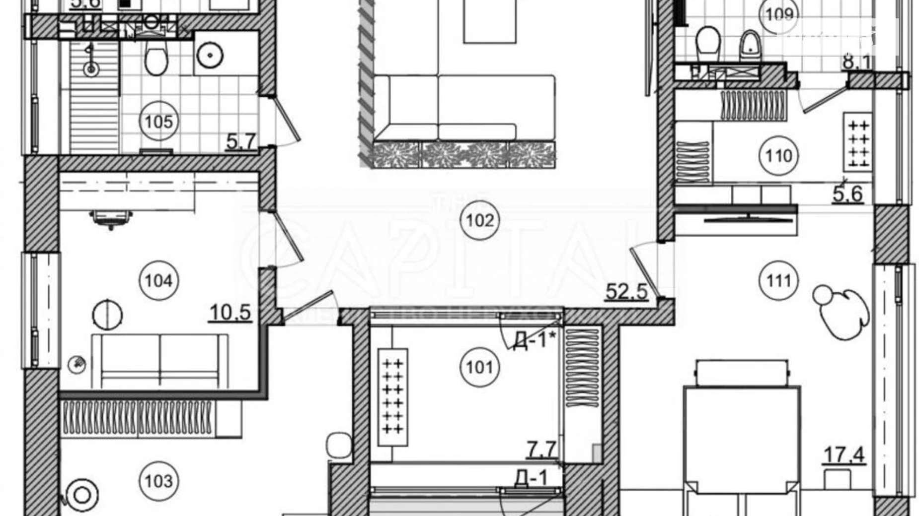 Продается одноэтажный дом 179 кв. м с участком, цена: 322200 $ - фото 2