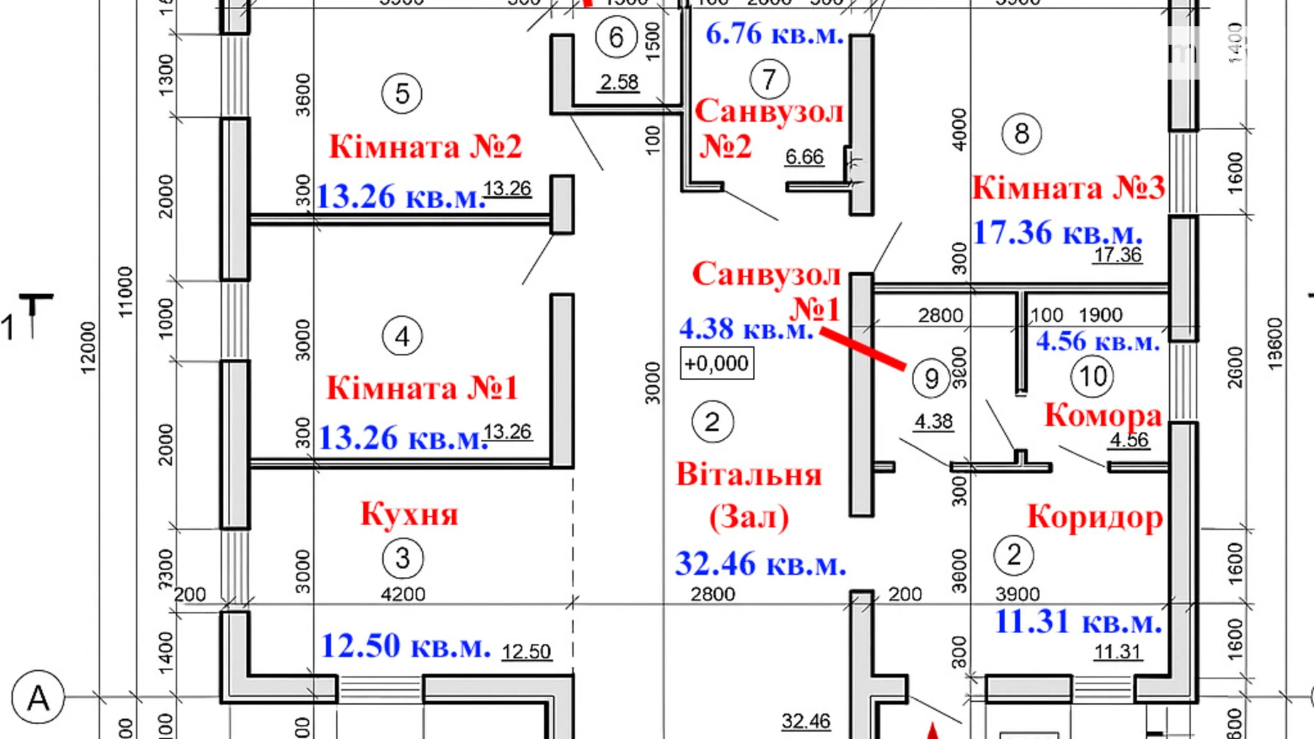 Продається одноповерховий будинок 120.9 кв. м с басейном, цена: 120000 $ - фото 3