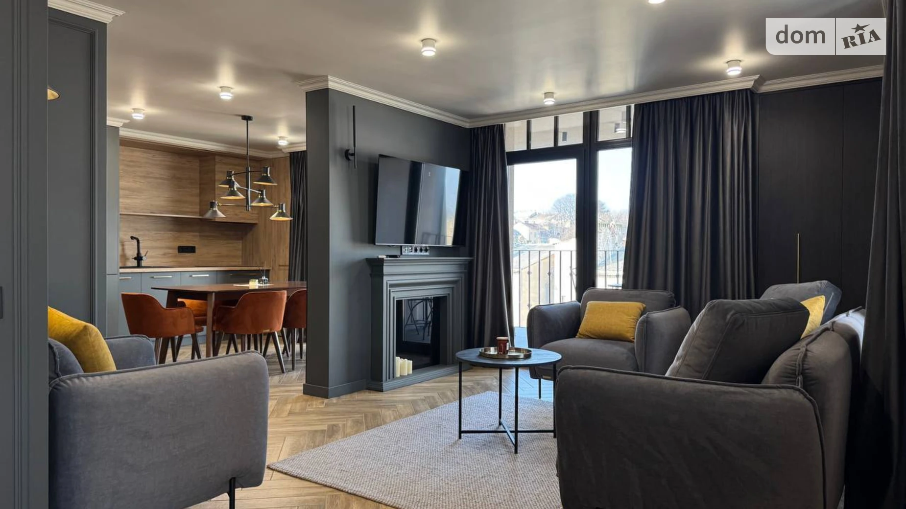 Здається в оренду 1-кімнатна квартира 70 кв. м у, цена: 1100 $ - фото 2