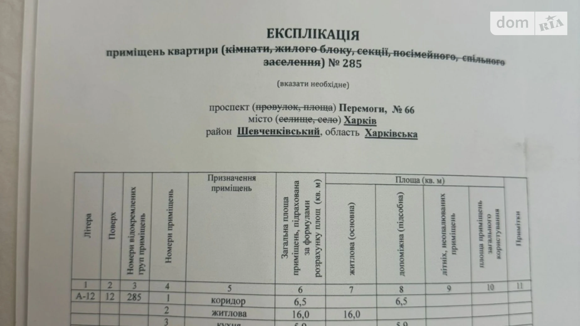 Продается 1-комнатная квартира 32.1 кв. м в Харькове, просп. Победы, 66 - фото 3