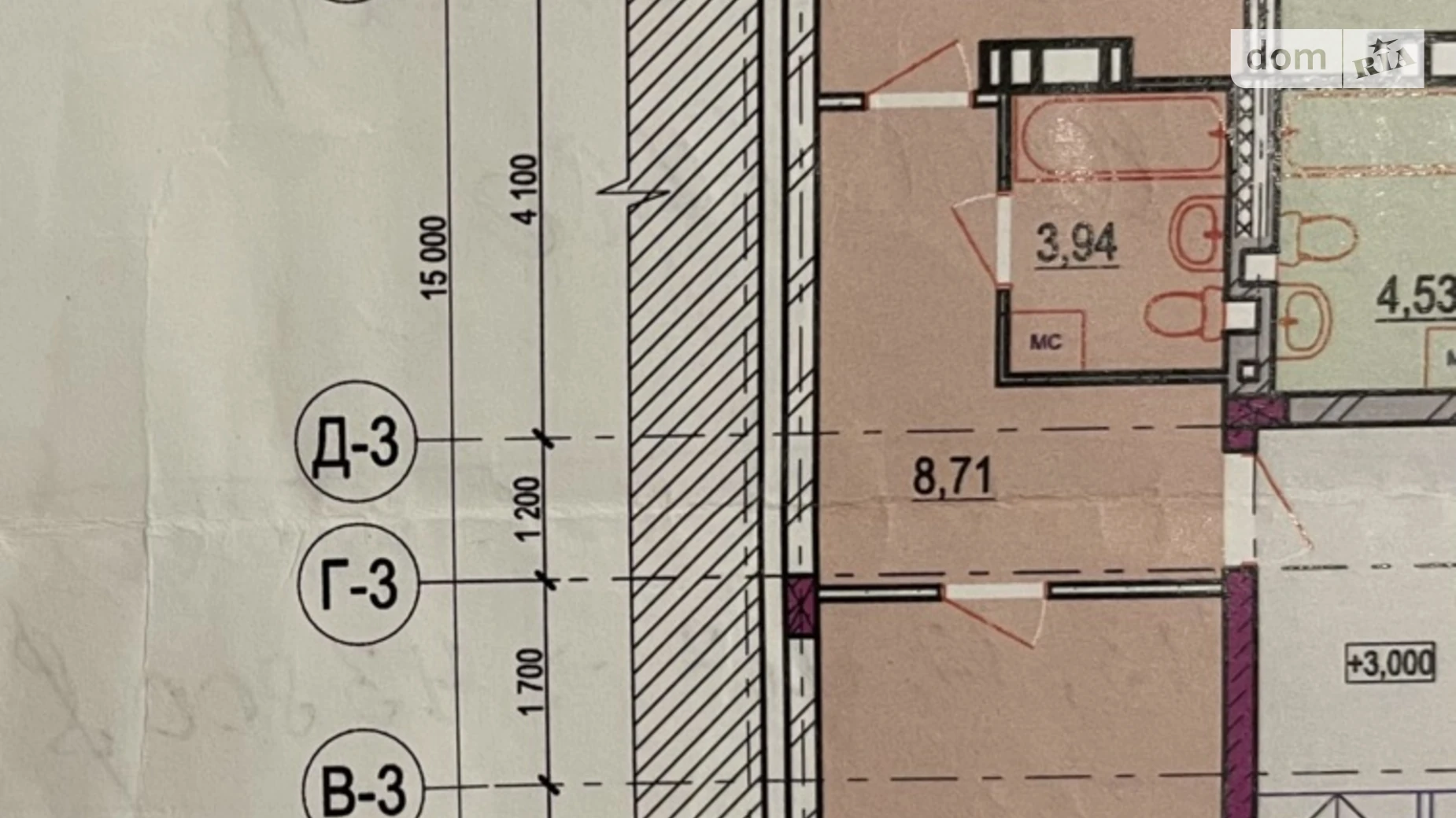 Продается 1-комнатная квартира 47.21 кв. м в Виннице, ул. Ивана Богуна, 27Б - фото 5