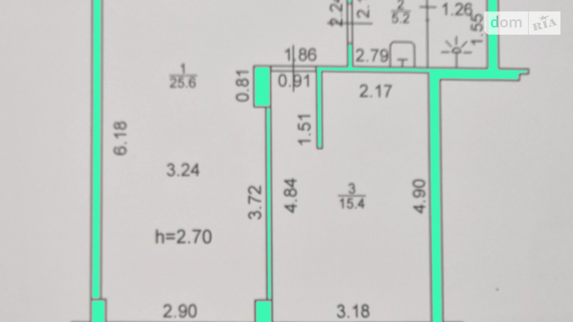 Продається 1-кімнатна квартира 46.2 кв. м у Ірпені, вул. Університетська(Карла Маркса), 3/11 - фото 2