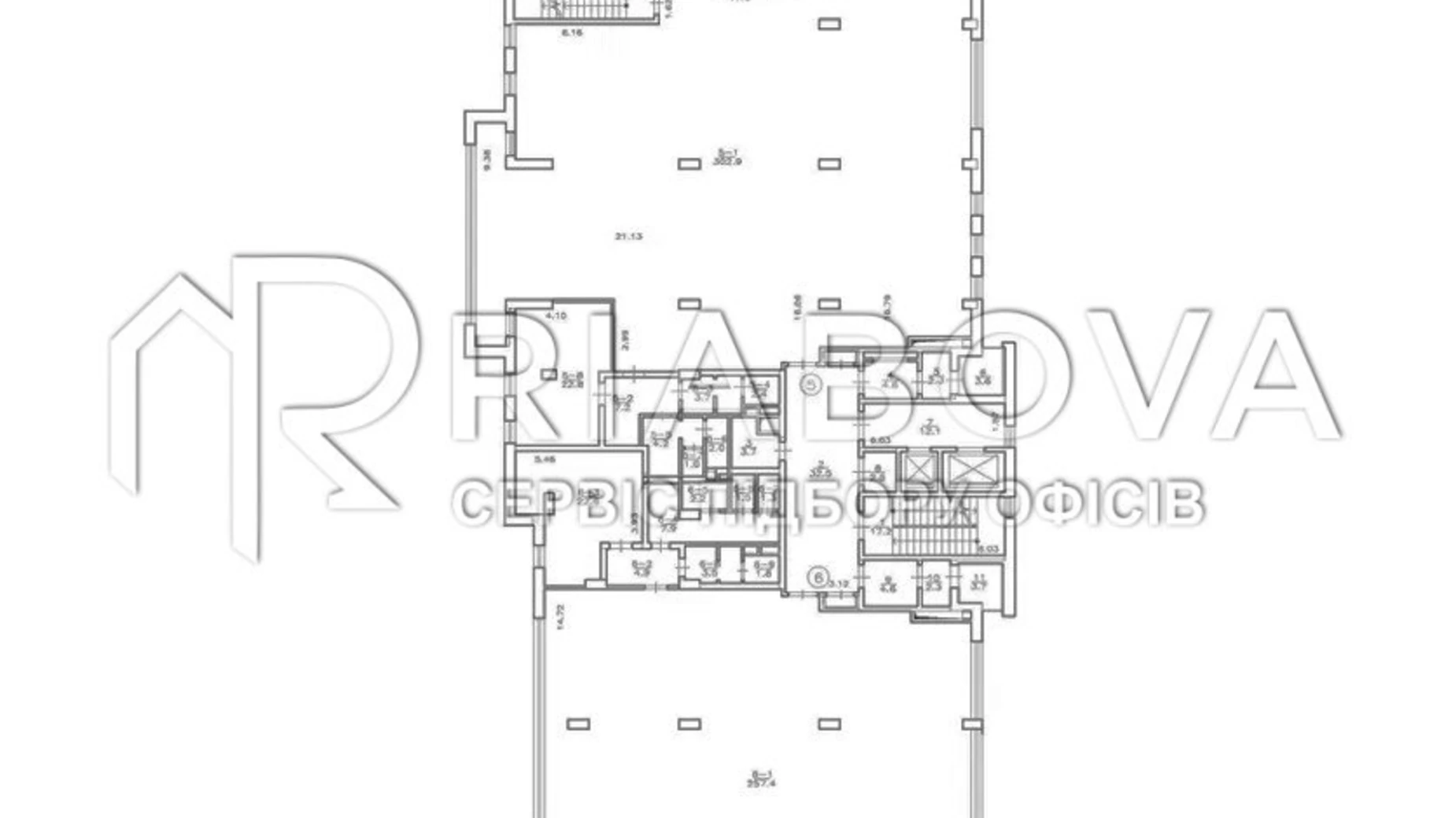 Здається в оренду офіс 700 кв. м в бізнес-центрі, цена: 7000 $ - фото 2
