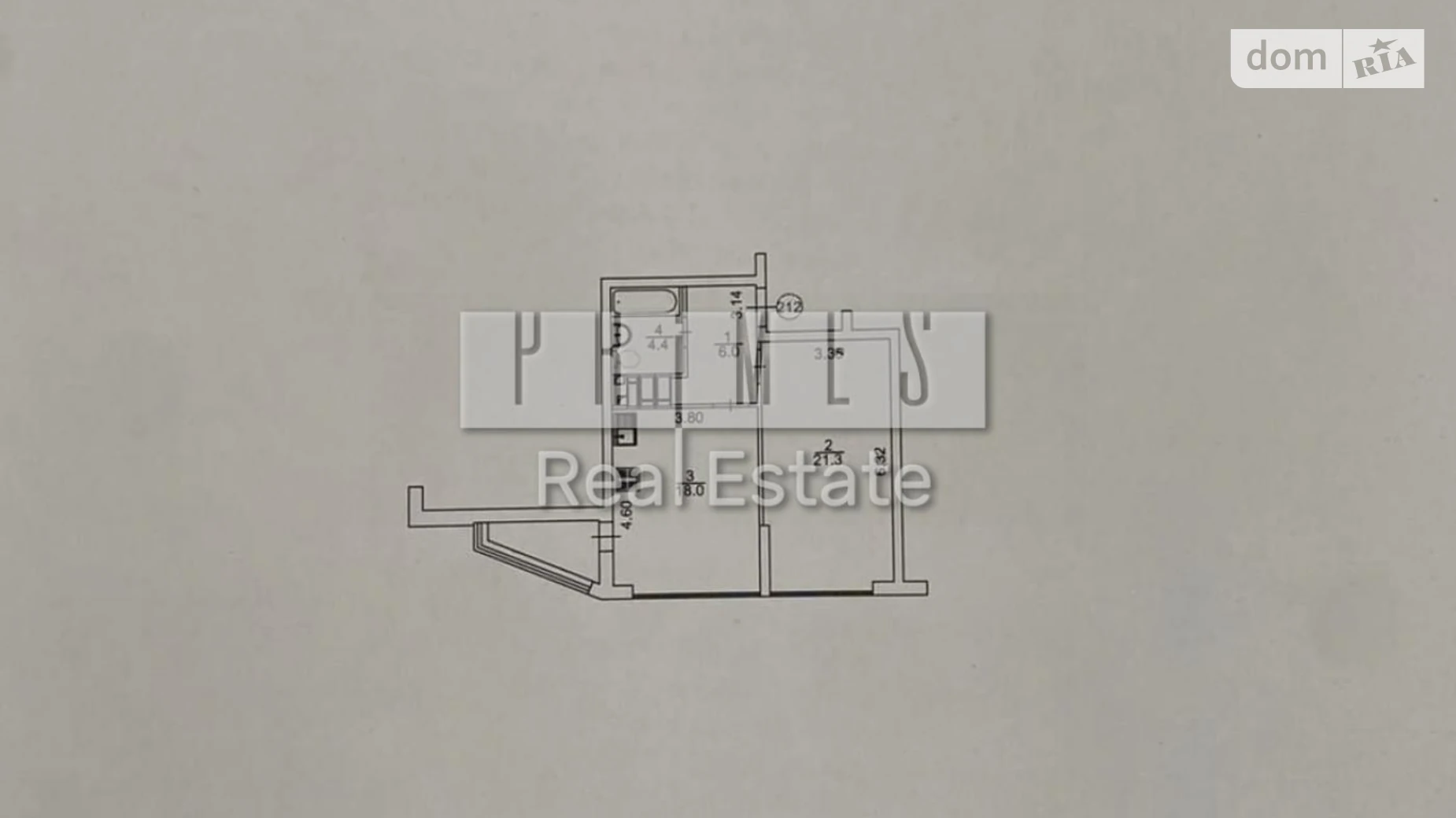 Продается 1-комнатная квартира 53.3 кв. м в Киеве, ул. Михаила Бойчука, 41Б - фото 3