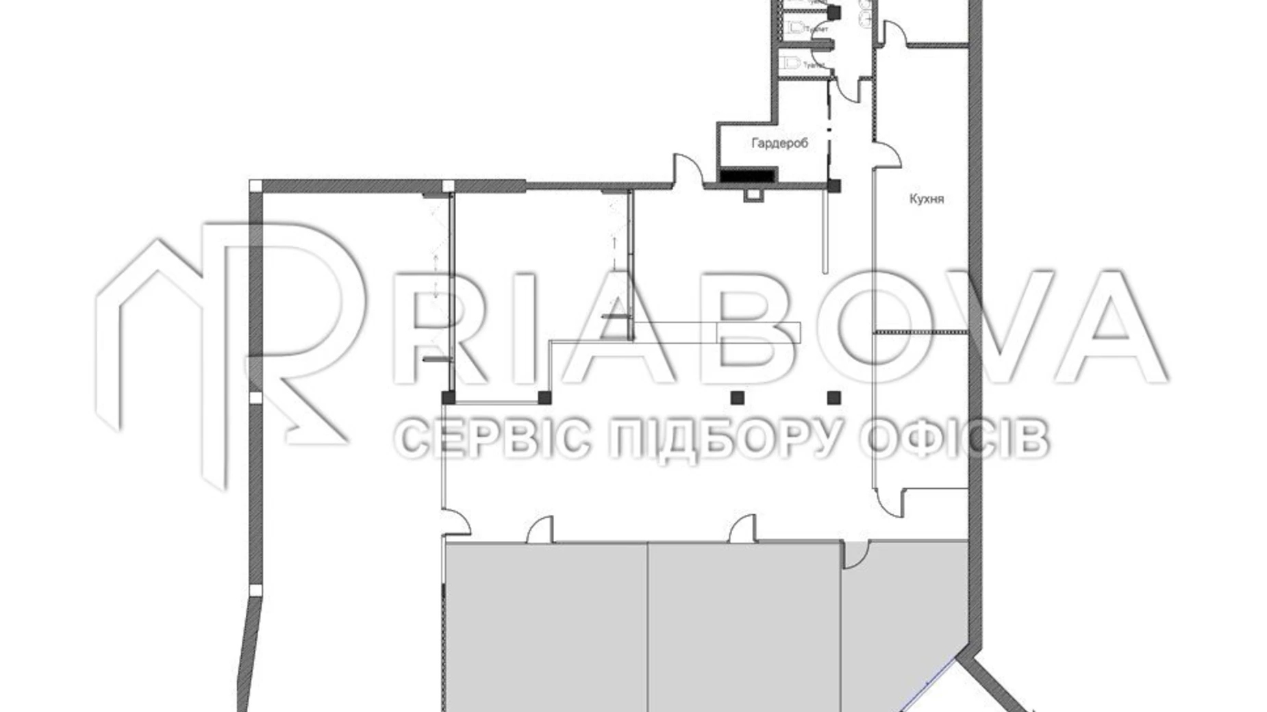 Сдается в аренду офис 400 кв. м в бизнес-центре, цена: 6240 $ - фото 2