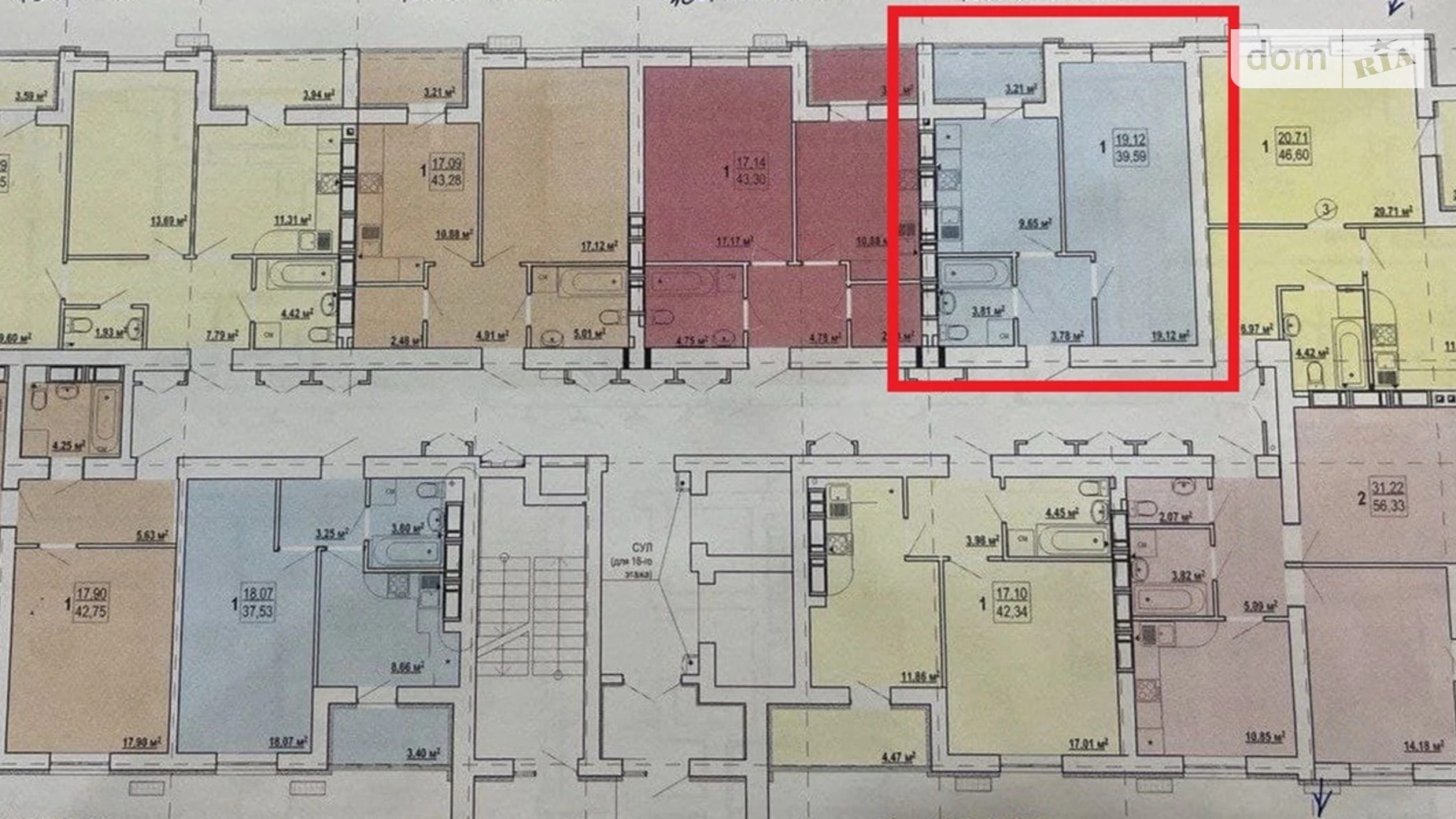 Продається 1-кімнатна квартира 40 кв. м у Харкові, вул. Борткевича, 15 - фото 3
