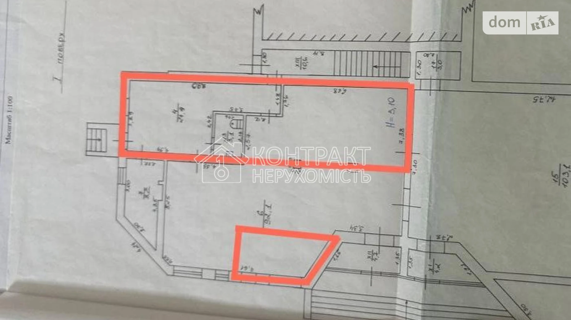 Здається в оренду приміщення вільного призначення 50 кв. м в 1-поверховій будівлі, цена: 10000 грн - фото 5