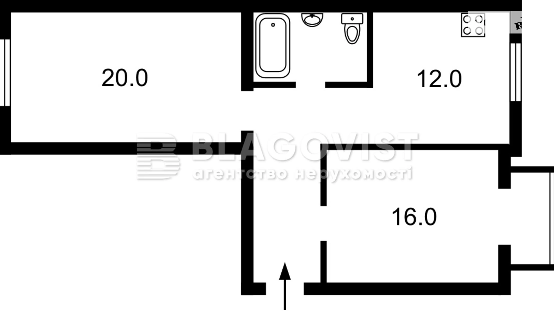 Продається 2-кімнатна квартира 59 кв. м у Києві, вул. Золотоустівська, 23 - фото 2
