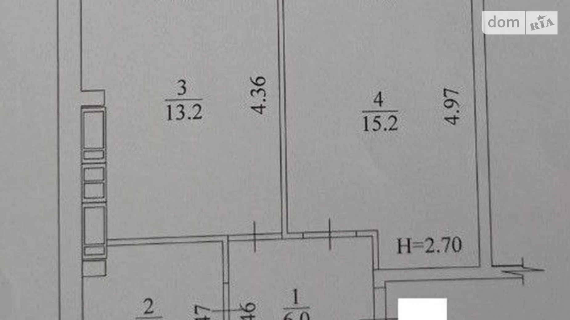 Продается 1-комнатная квартира 41.6 кв. м в Харькове, ул. Академика Барабашова, 12 - фото 2