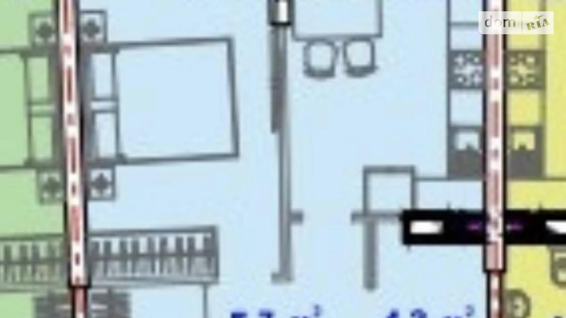 Продается 1-комнатная квартира 42 кв. м в Одессе, ул. Гоголя - фото 4