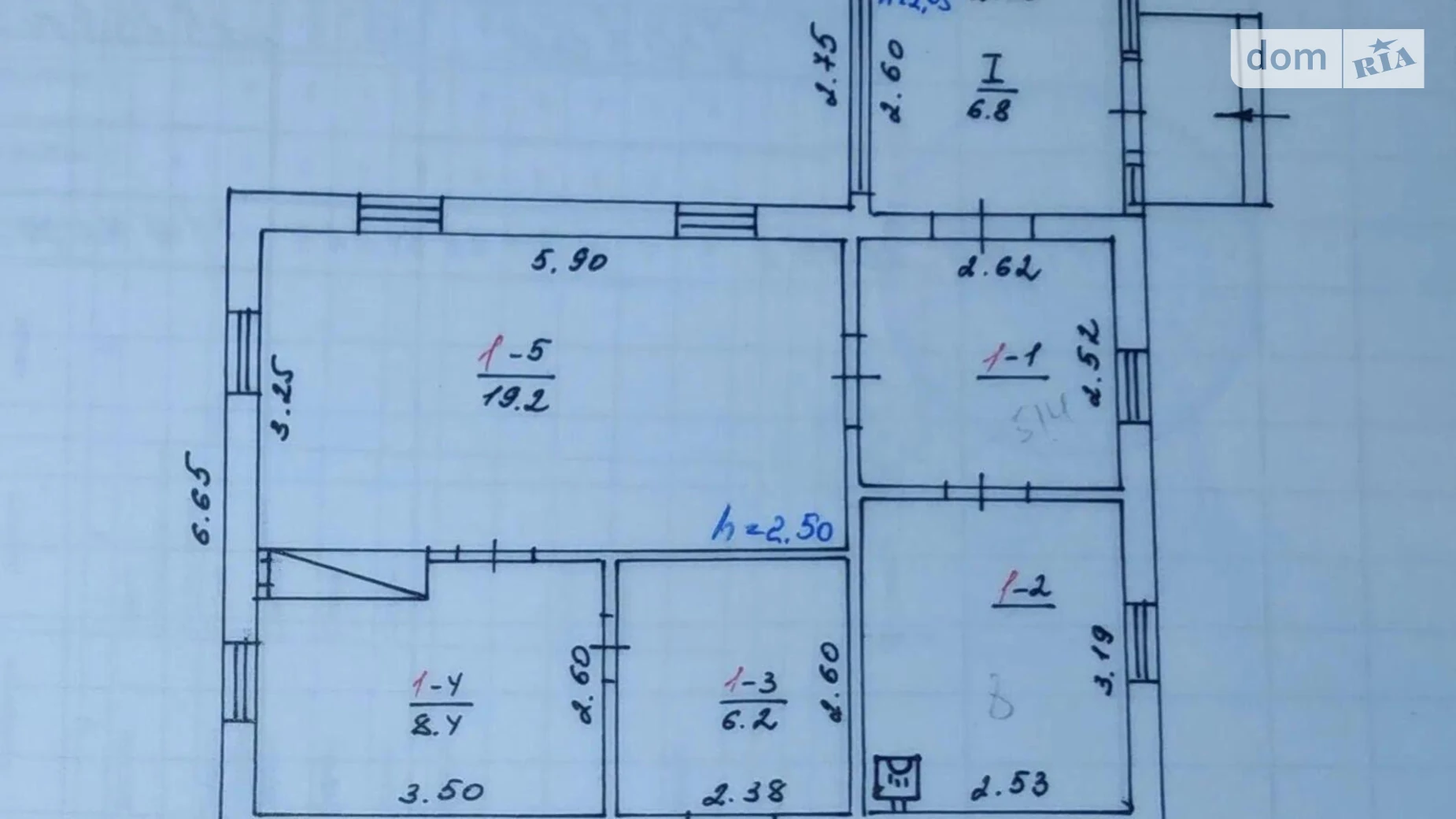 Продается одноэтажный дом 56 кв. м с верандой, цена: 49500 $ - фото 5