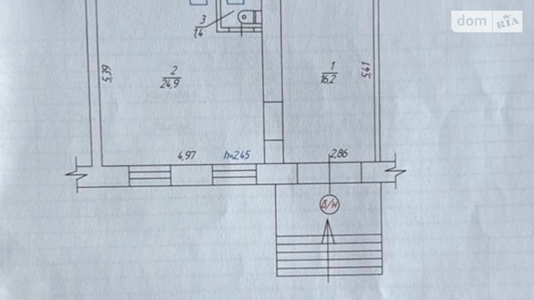 Сдается в аренду помещения свободного назначения 43 кв. м в 5-этажном здании, цена: 42000 грн - фото 3