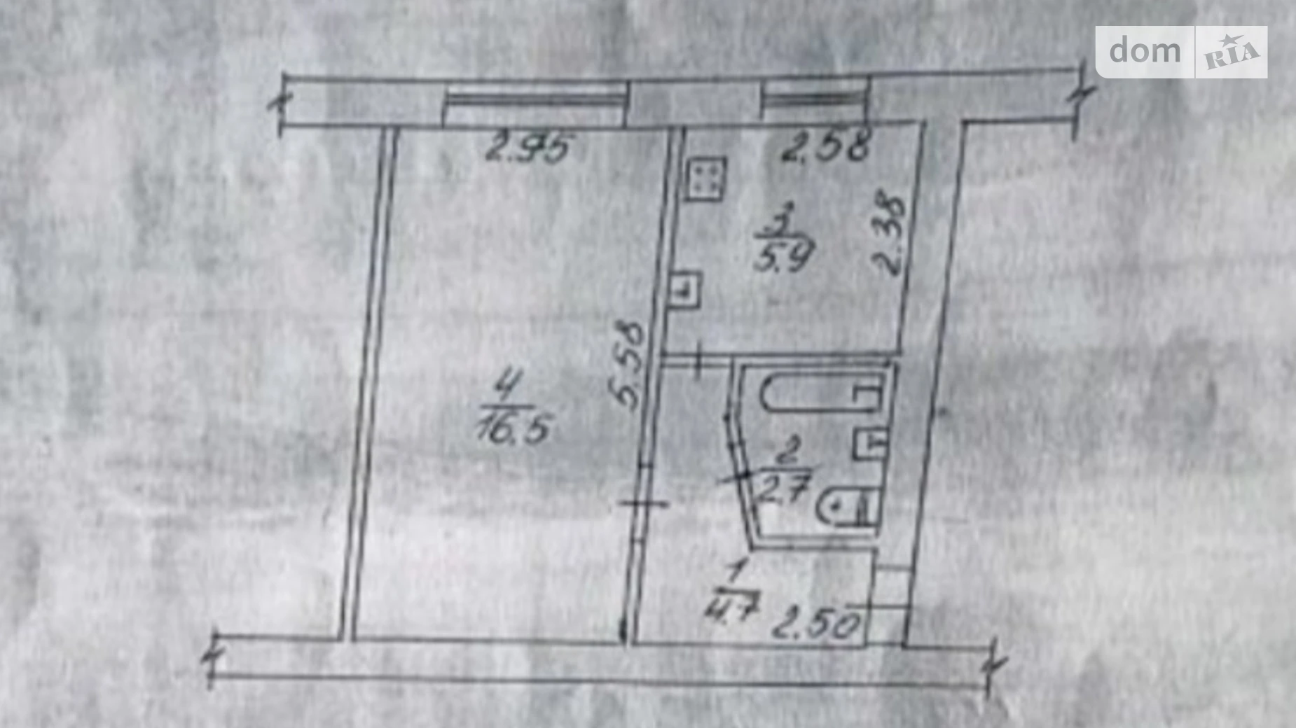 Продается 1-комнатная квартира 30 кв. м в Житомире, ул. Леха Качиньского - фото 2