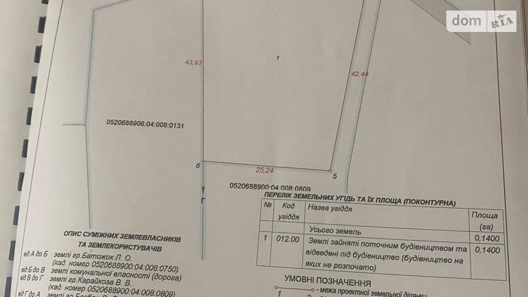 Продается земельный участок 14 соток в Винницкой области, цена: 29900 $ - фото 3