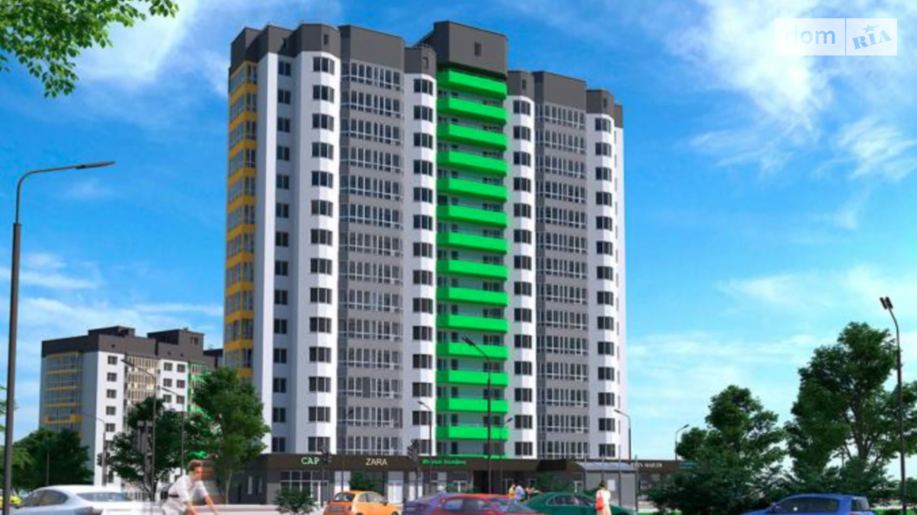 ул. Панаса Мирного, 14 Озёрный Хмельницкий ЖК Гетьманский - фото 2