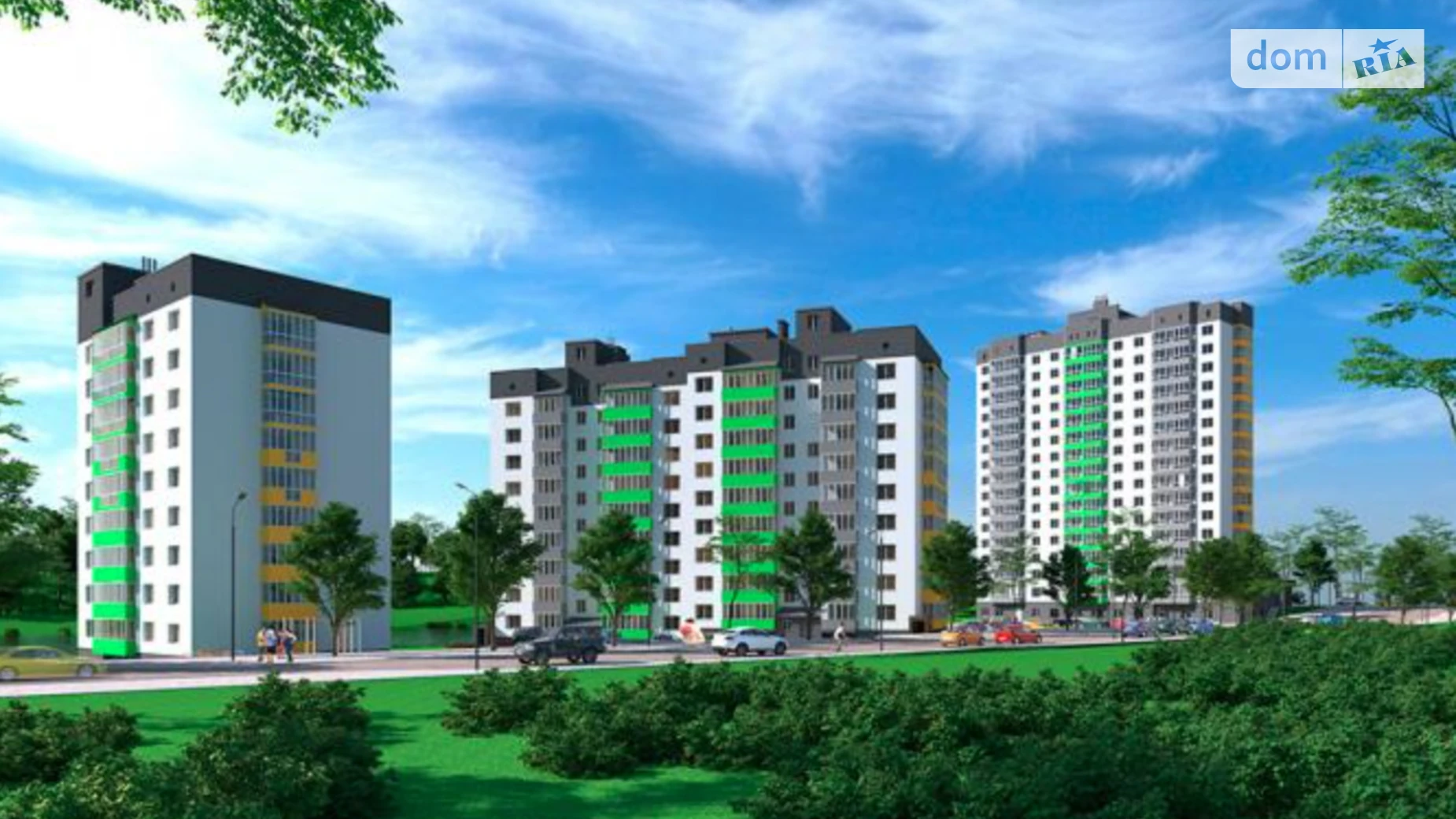 Продается 1-комнатная квартира 48.83 кв. м в Хмельницком, ул. Панаса Мирного, 14 - фото 2