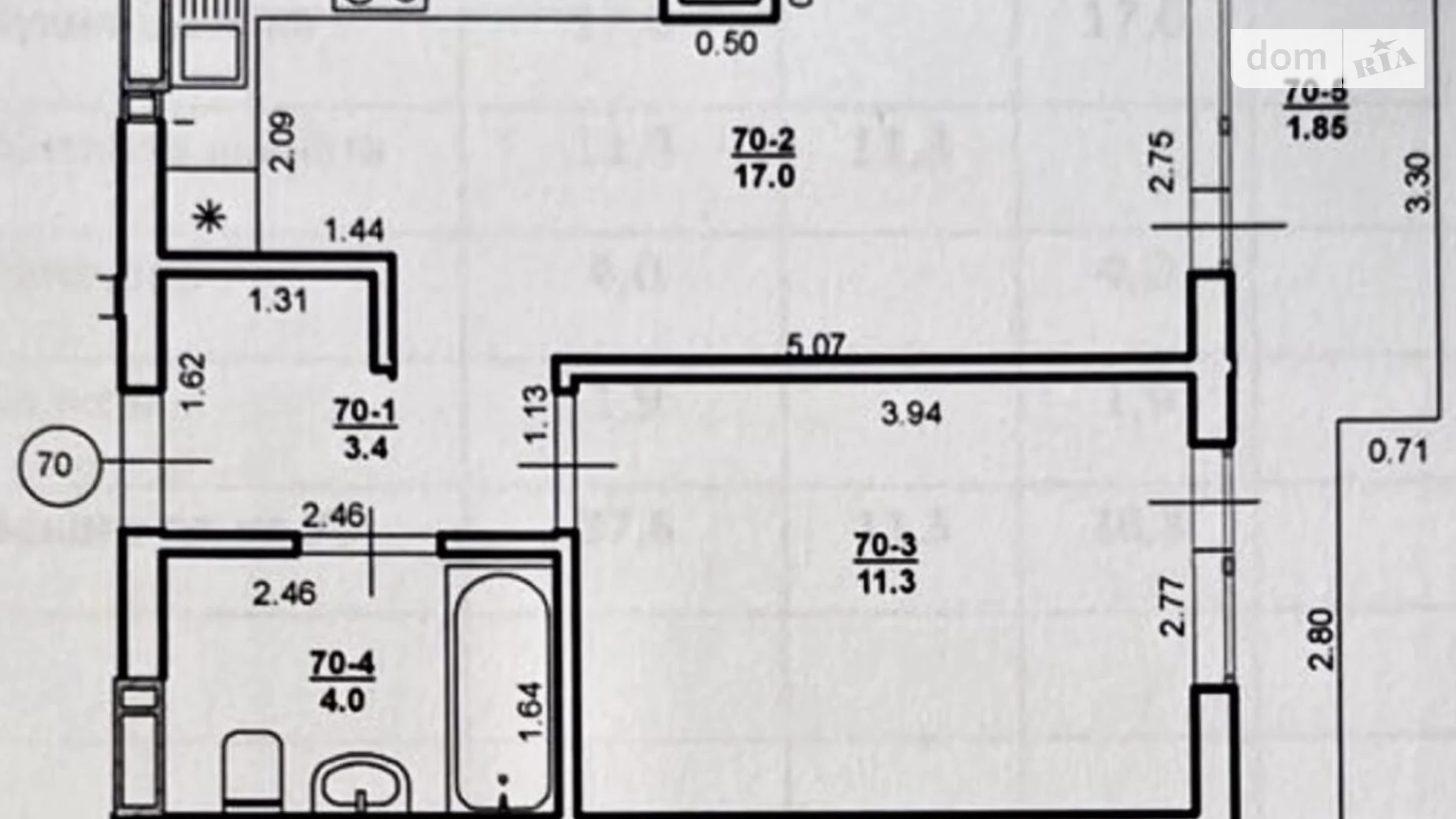 Продается 1-комнатная квартира 39 кв. м в Ужгороде, ул. Капушанская(Победы) - фото 2