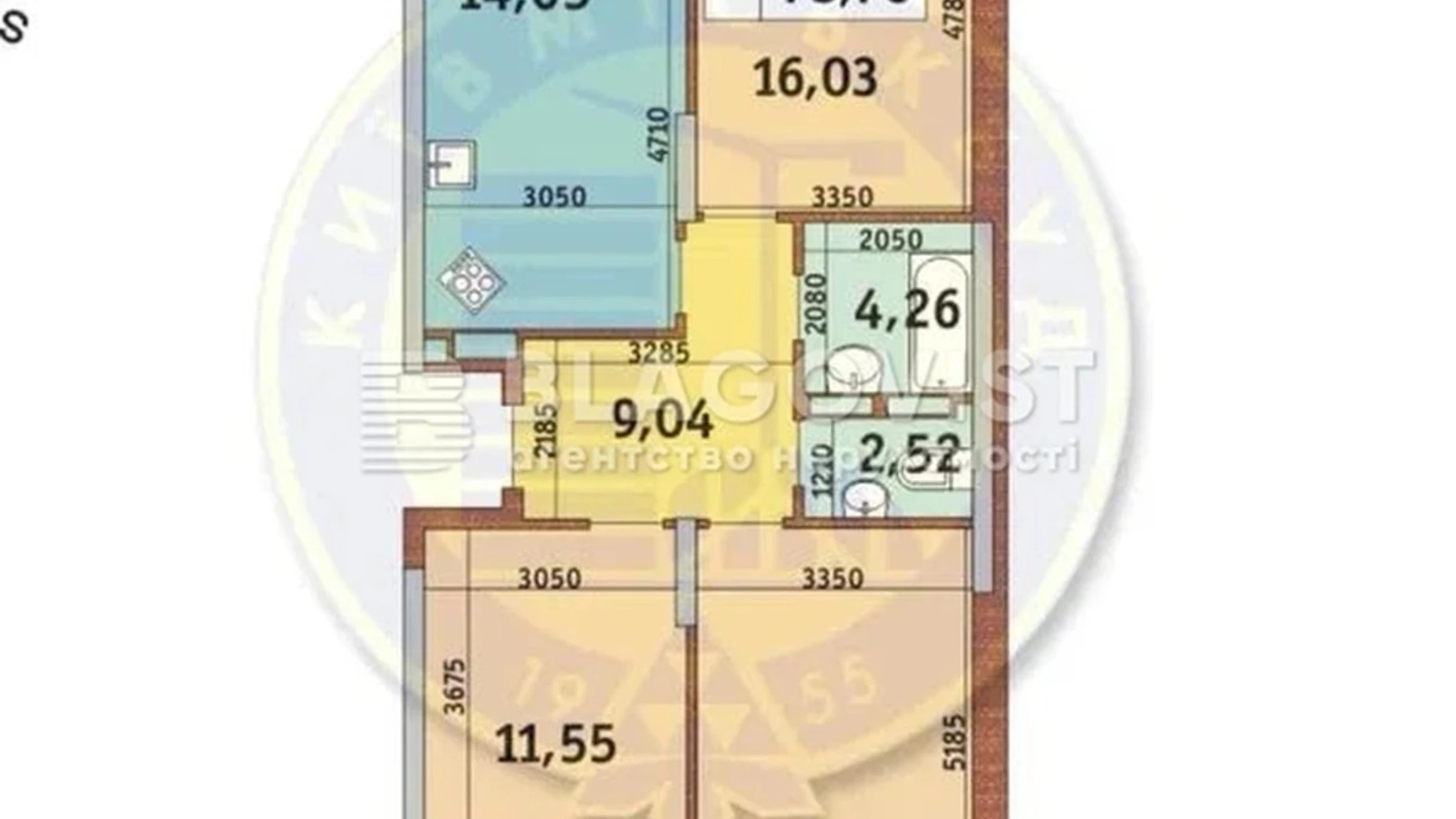 Продається 4-кімнатна квартира 80 кв. м у, цена: 180000 $ - фото 5