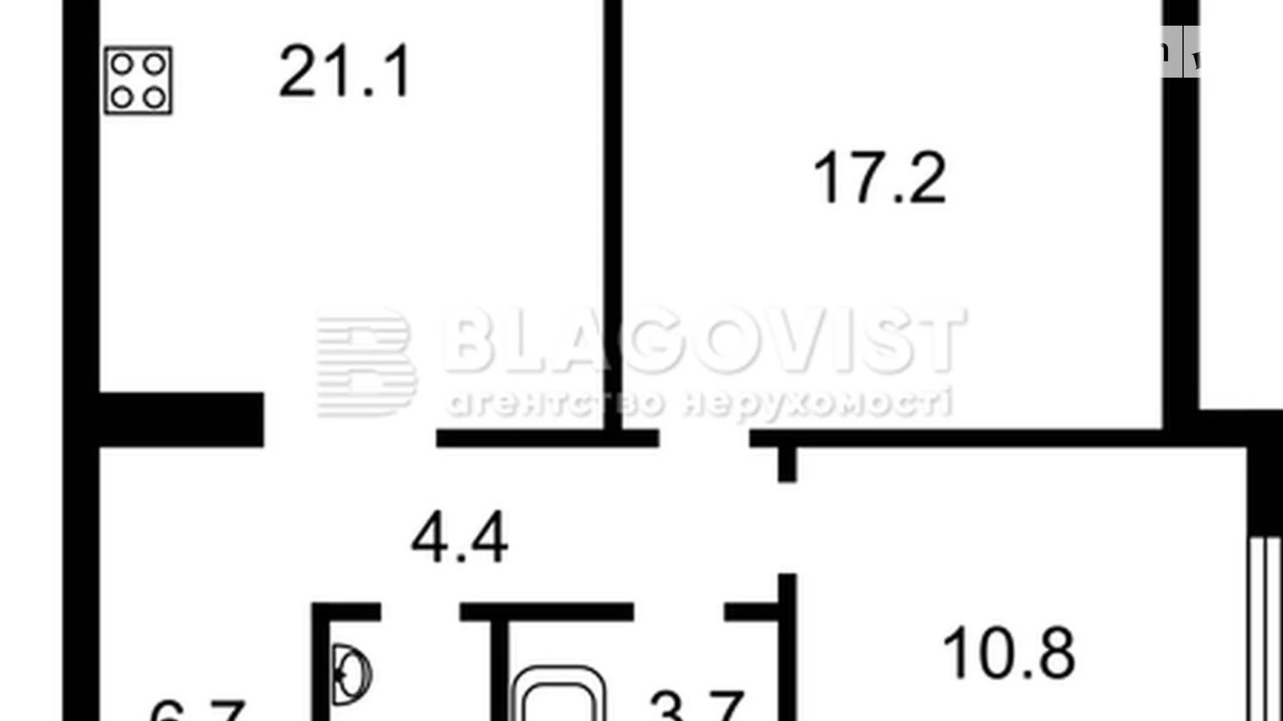 Продается 2-комнатная квартира 72.1 кв. м в, цена: 135000 $ - фото 3