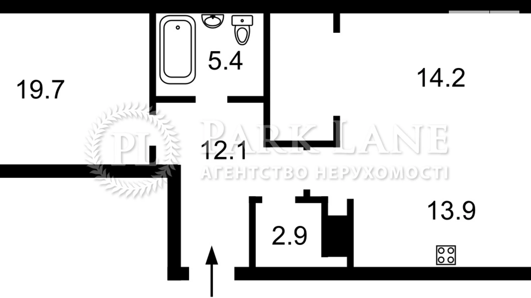 Продается 2-комнатная квартира 72.5 кв. м в Киеве, ул. Саперное Поле, 12 - фото 2