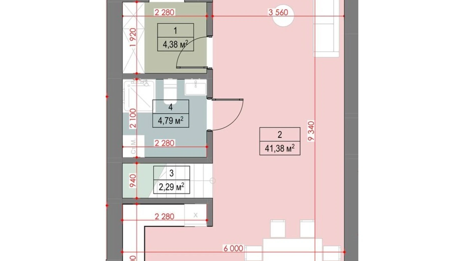 ул. Сергея Голубева Счастливое Ровно КГ Amster, цена: 91000 $ - фото 2