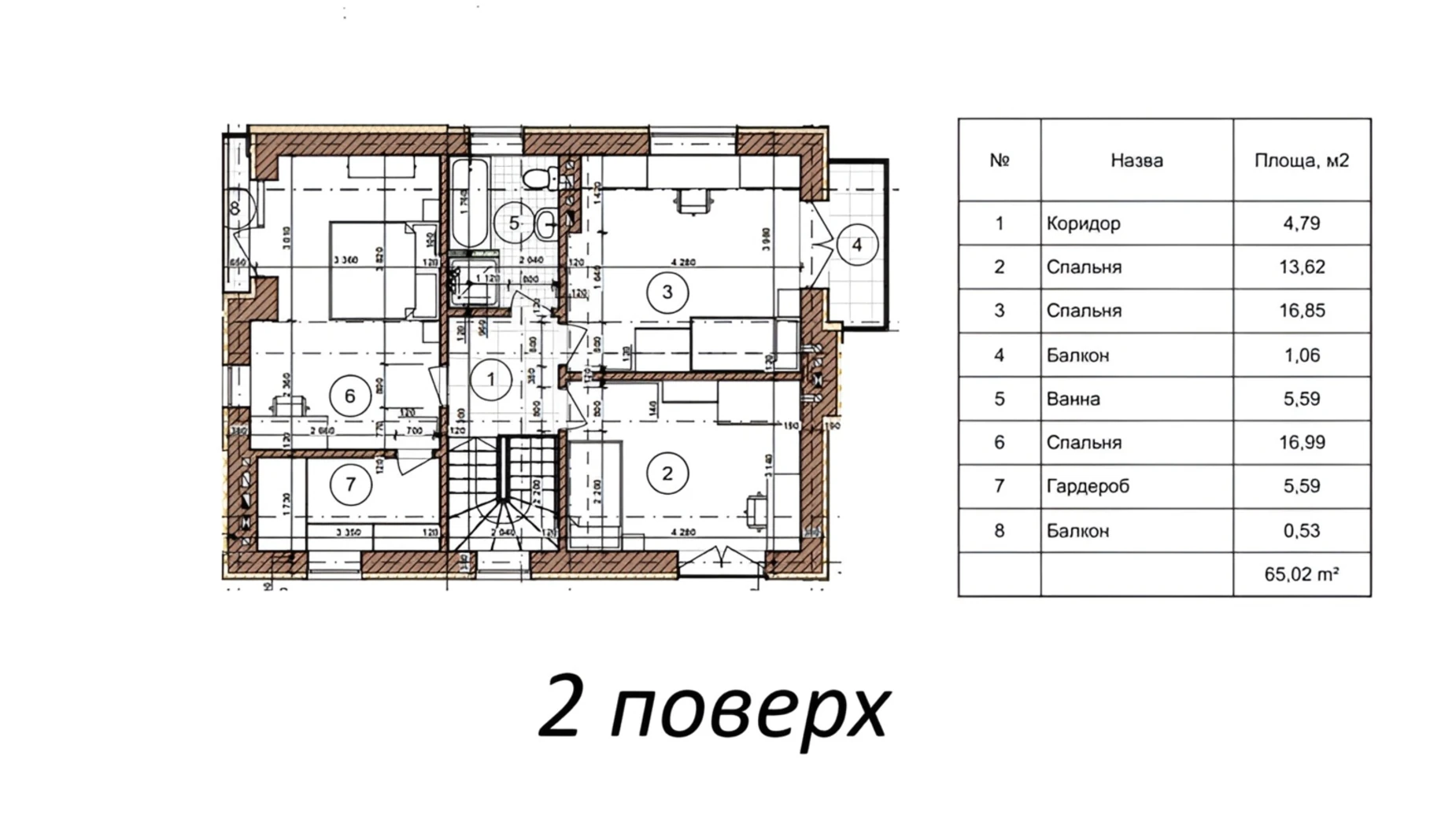 Продается дом на 2 этажа 144 кв. м с балконом, цена: 136800 $ - фото 5