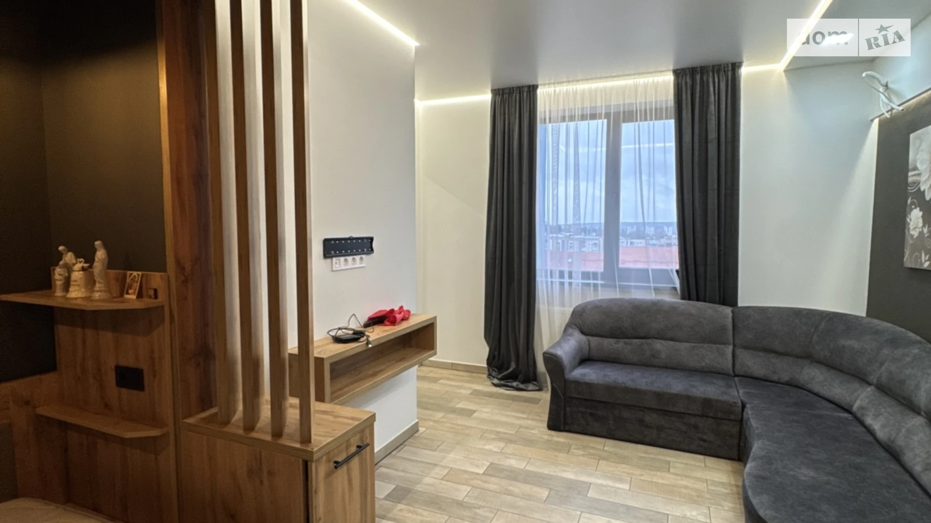 1-комнатная квартира 42 кв. м в Тернополе, ул. Замонастырская - фото 5