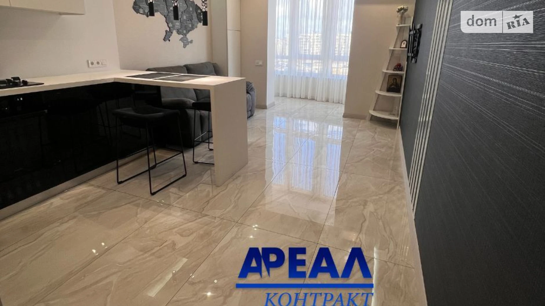 1-комнатная квартира 58 кв. м в Запорожье, ул. Почтовая(Горького), 119 - фото 4