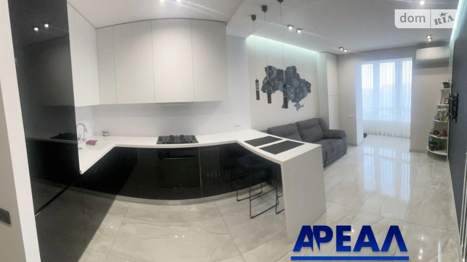 1-комнатная квартира 58 кв. м в, цена: 22000 грн - фото 2