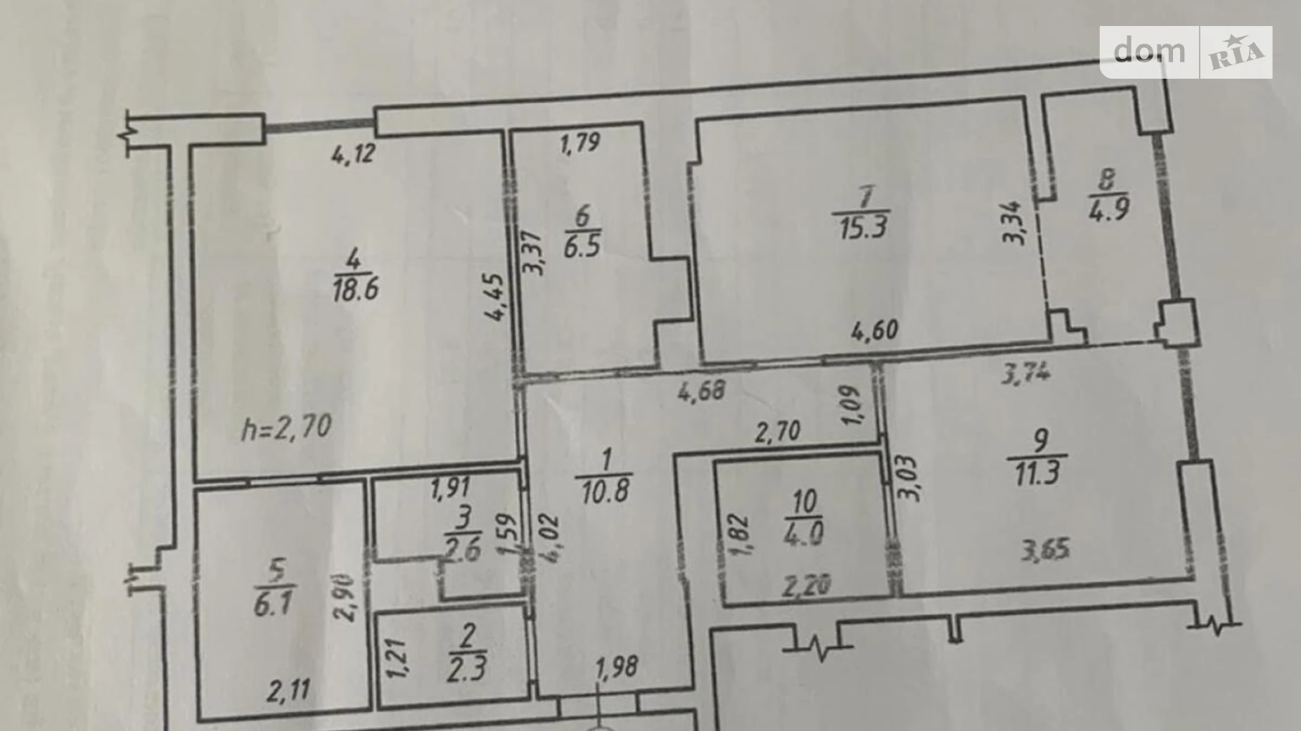 Продается 2-комнатная квартира 82.4 кв. м в Львове, ул. Пасеки Галицкие, 2А - фото 3