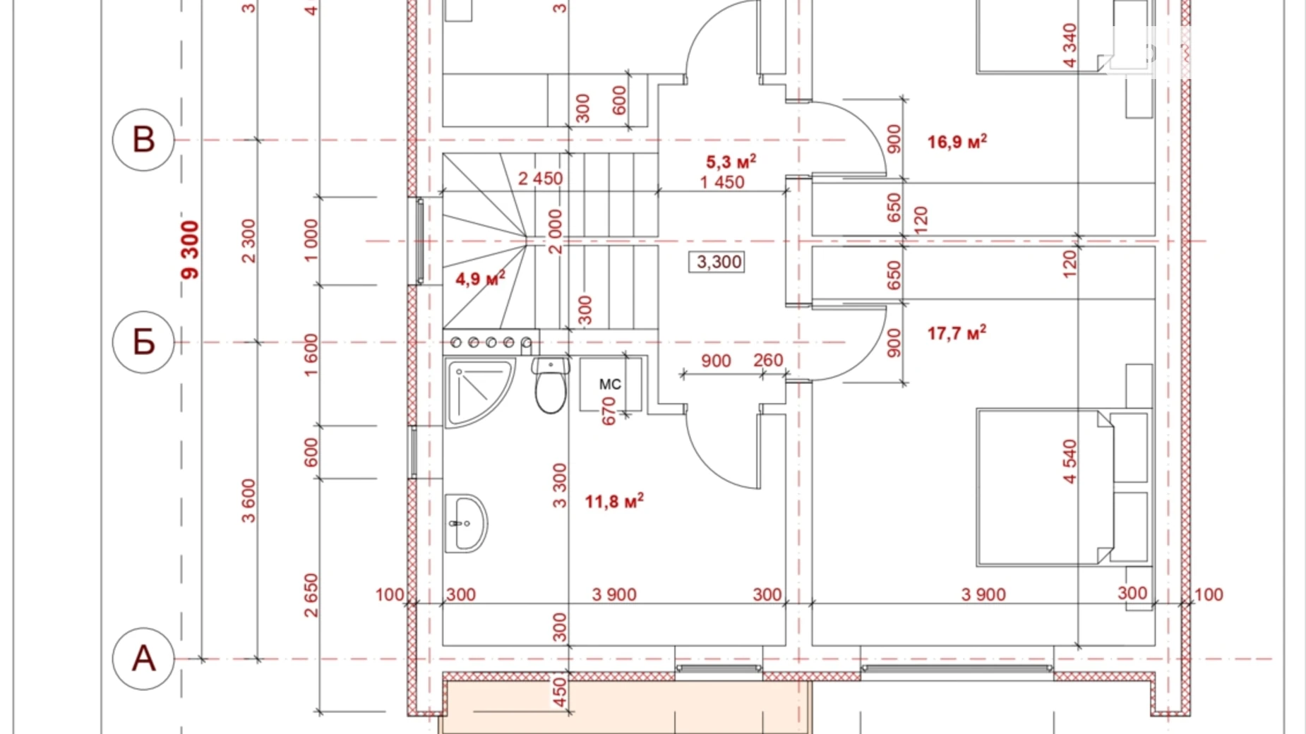 Продается дом на 2 этажа 135 кв. м с участком, цена: 108000 $ - фото 3