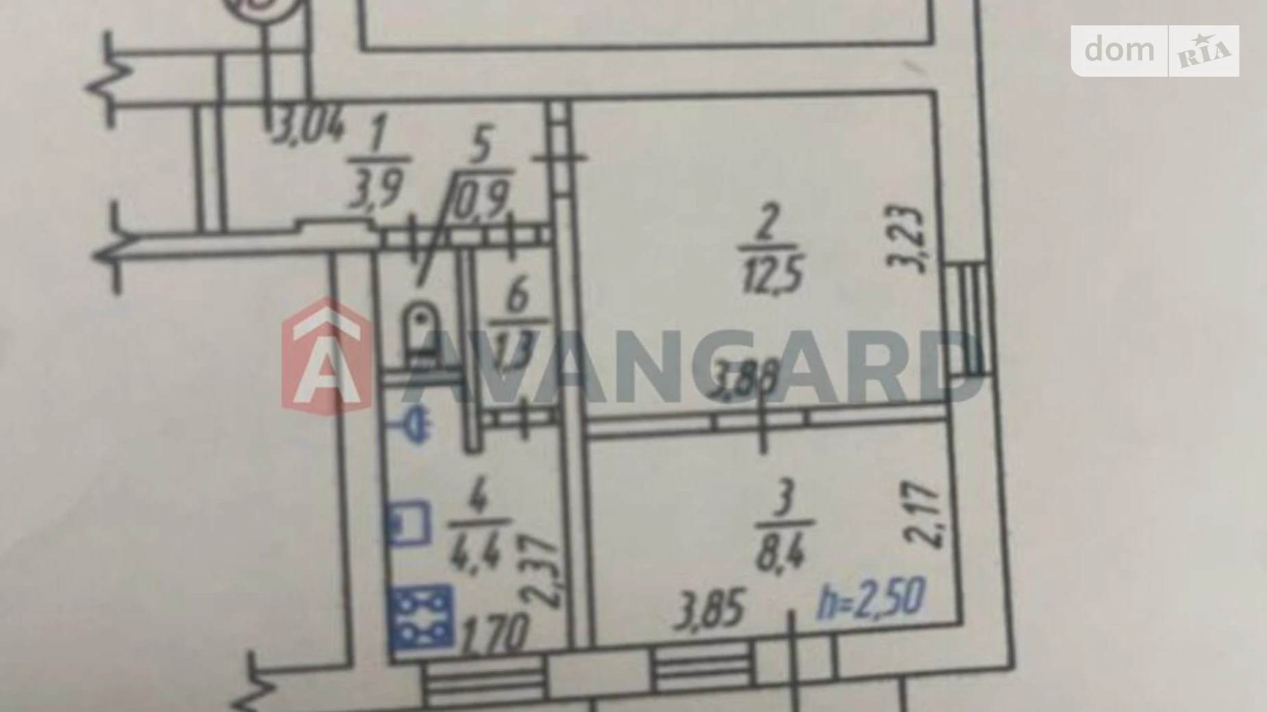 Продается 2-комнатная квартира 32 кв. м в Виннице, ул. Замостянская, 30 - фото 3