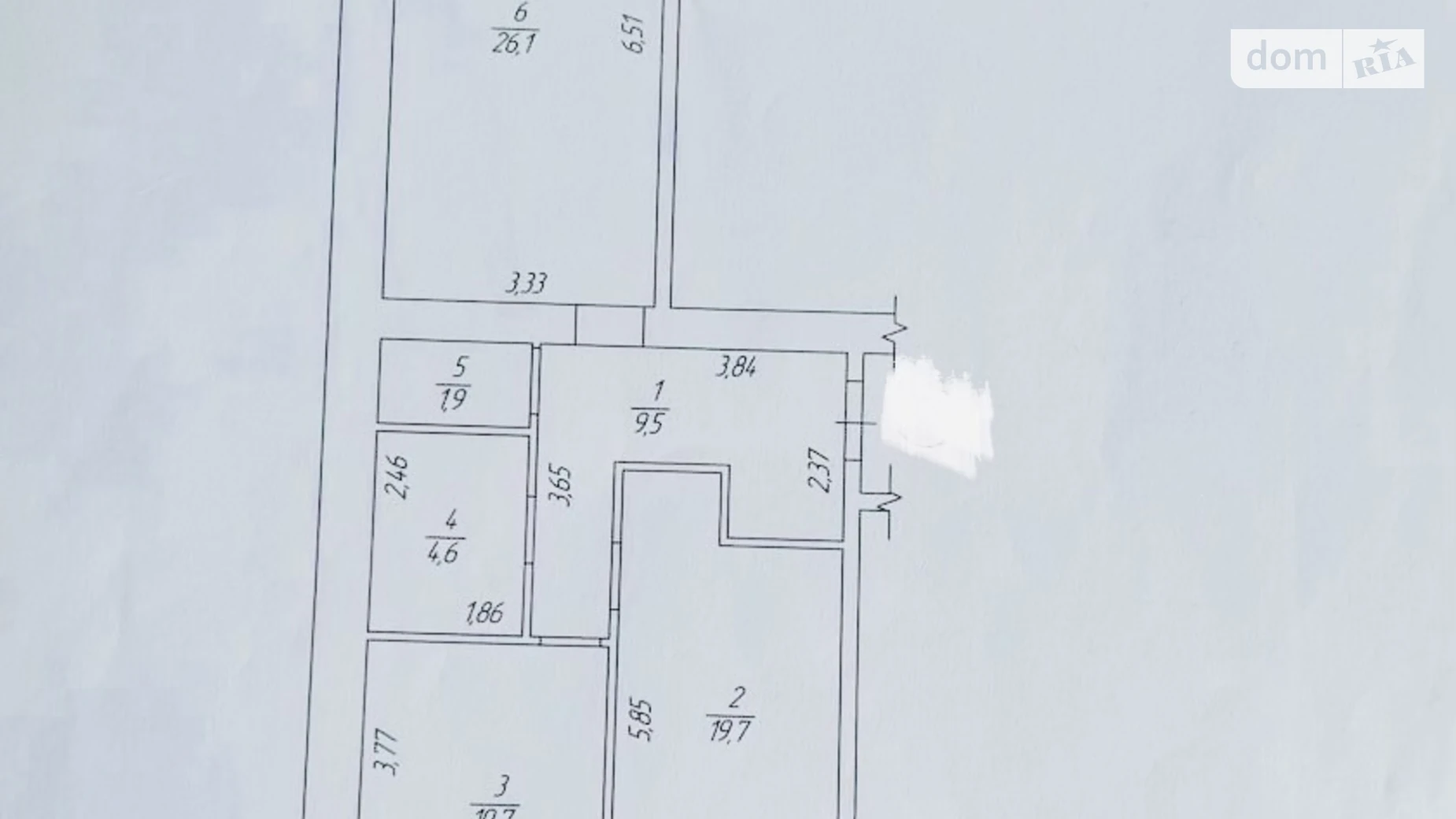 Продается 2-комнатная квартира 72.5 кв. м в Днепре, ул. Набережная Победы, 62Д - фото 3