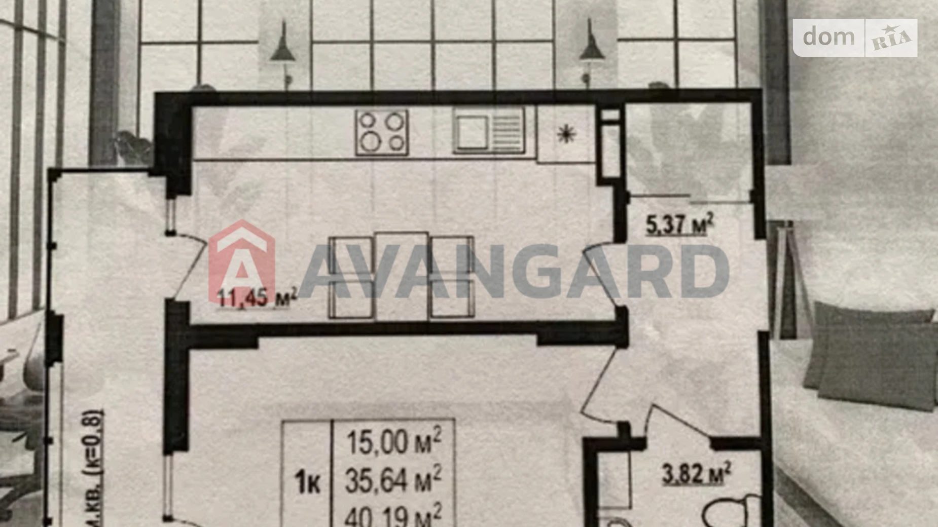 Продается комната 40 кв. м в Львове, цена: 45000 $ - фото 2