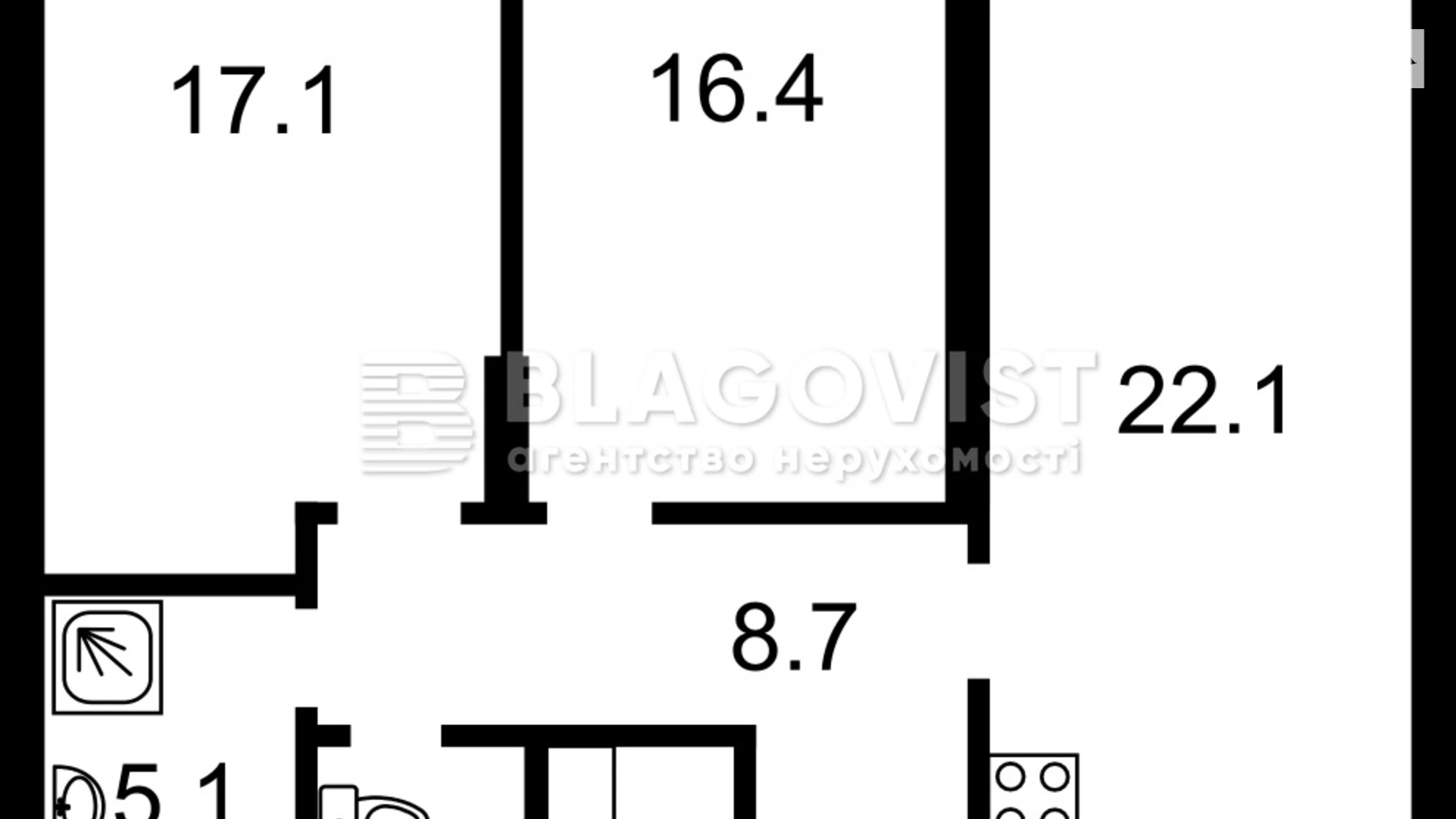 Продается 2-комнатная квартира 80 кв. м в Киеве, ул. Князя Романа Мстиславича(Генерала Жмаченко), 22А - фото 2