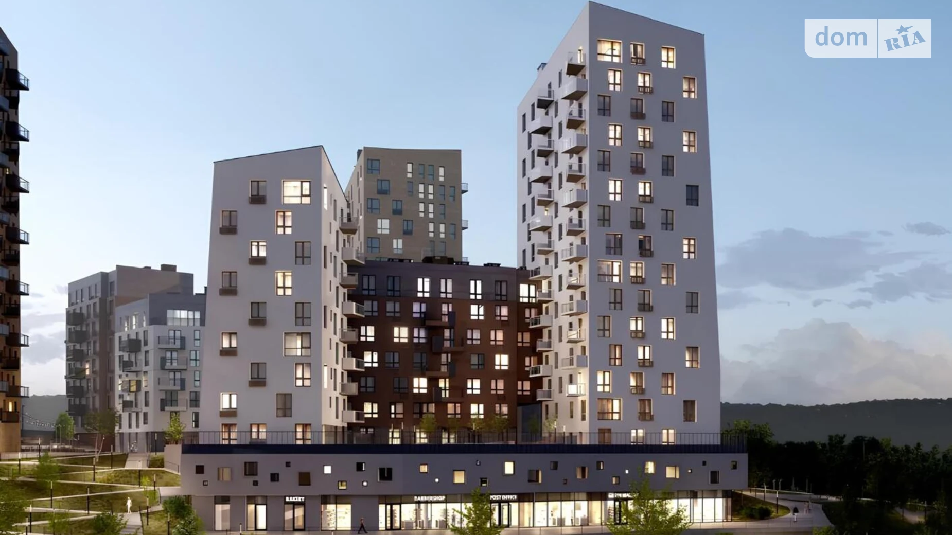 Продается 1-комнатная квартира 42.91 кв. м в Львове, ул. Студинского, 1 - фото 2