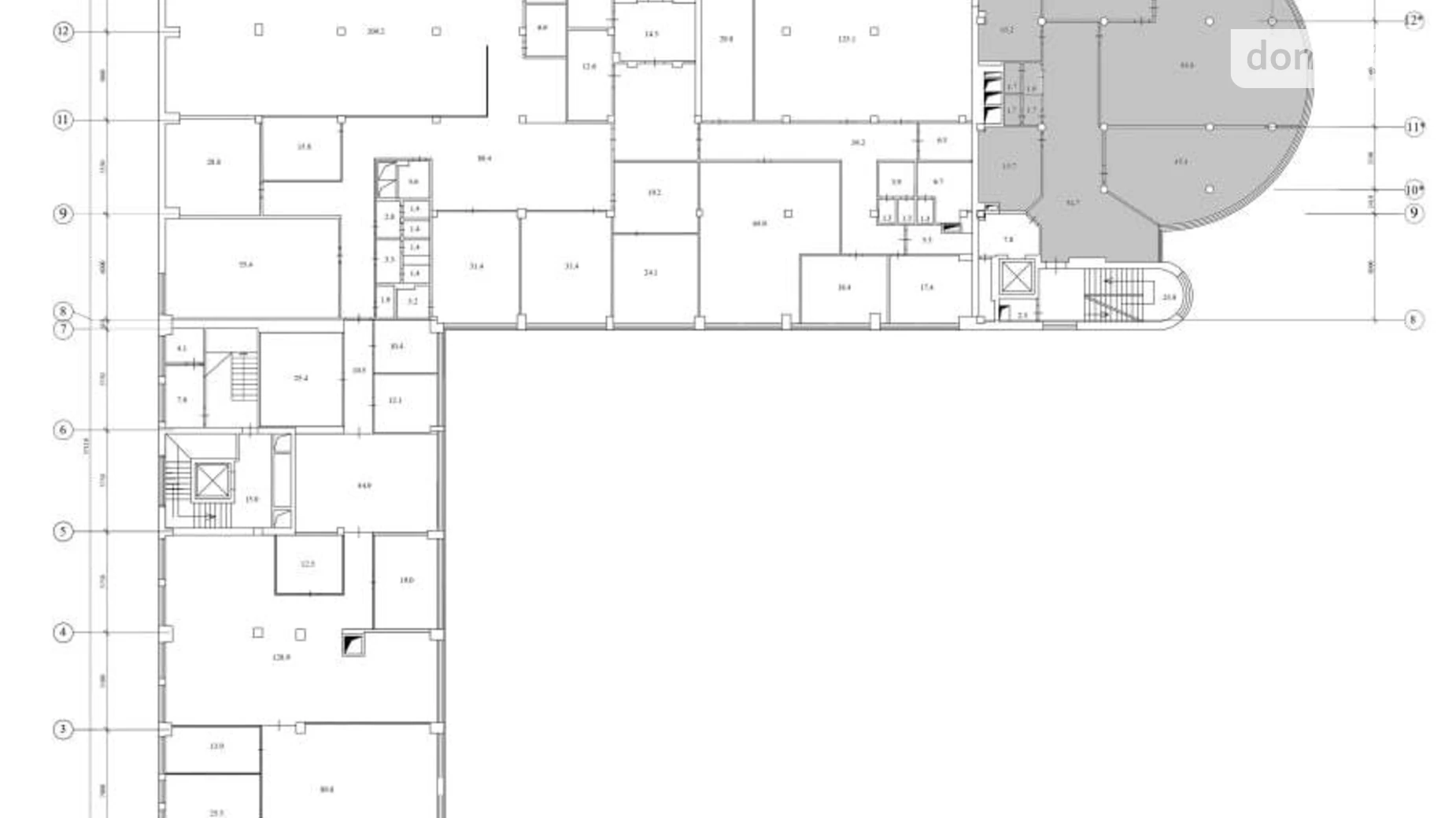 Сдается в аренду офис 297 кв. м в бизнес-центре, цена: 5049 $ - фото 3