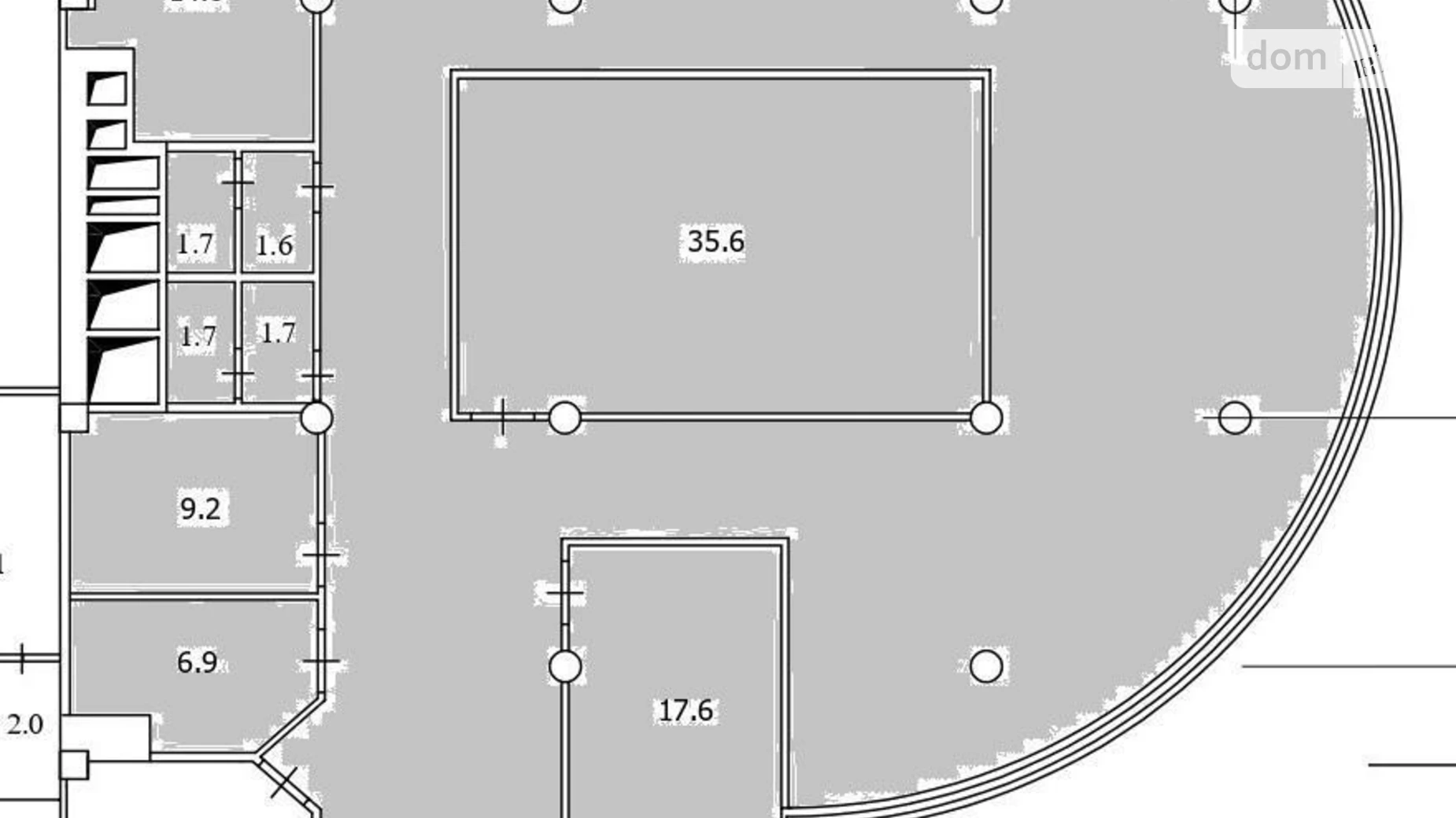 Сдается в аренду офис 293 кв. м в бизнес-центре, цена: 4981 $ - фото 2