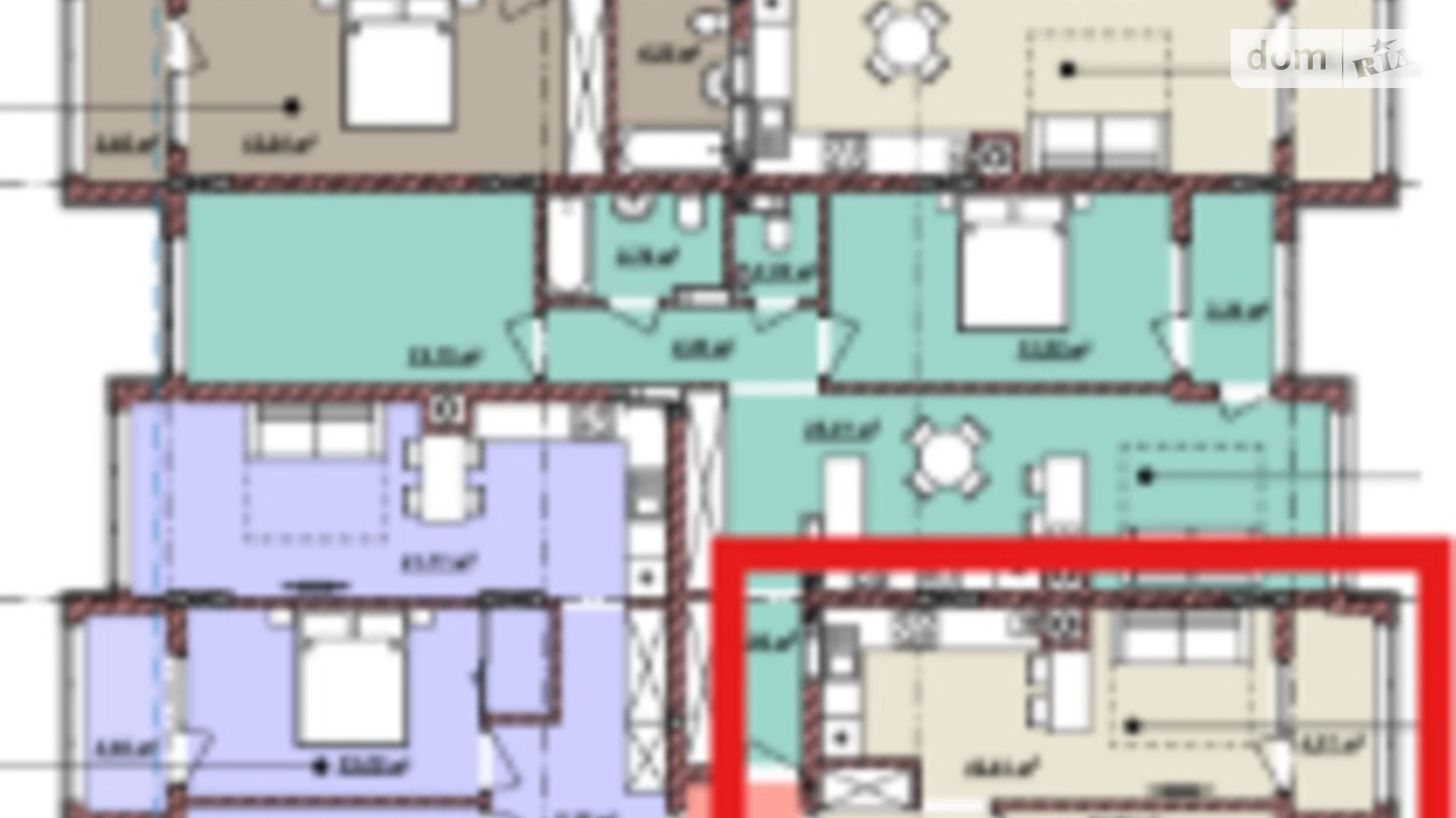 Продается 1-комнатная квартира 38.59 кв. м в Ужгороде, ул. Бабьяка, 8 - фото 2