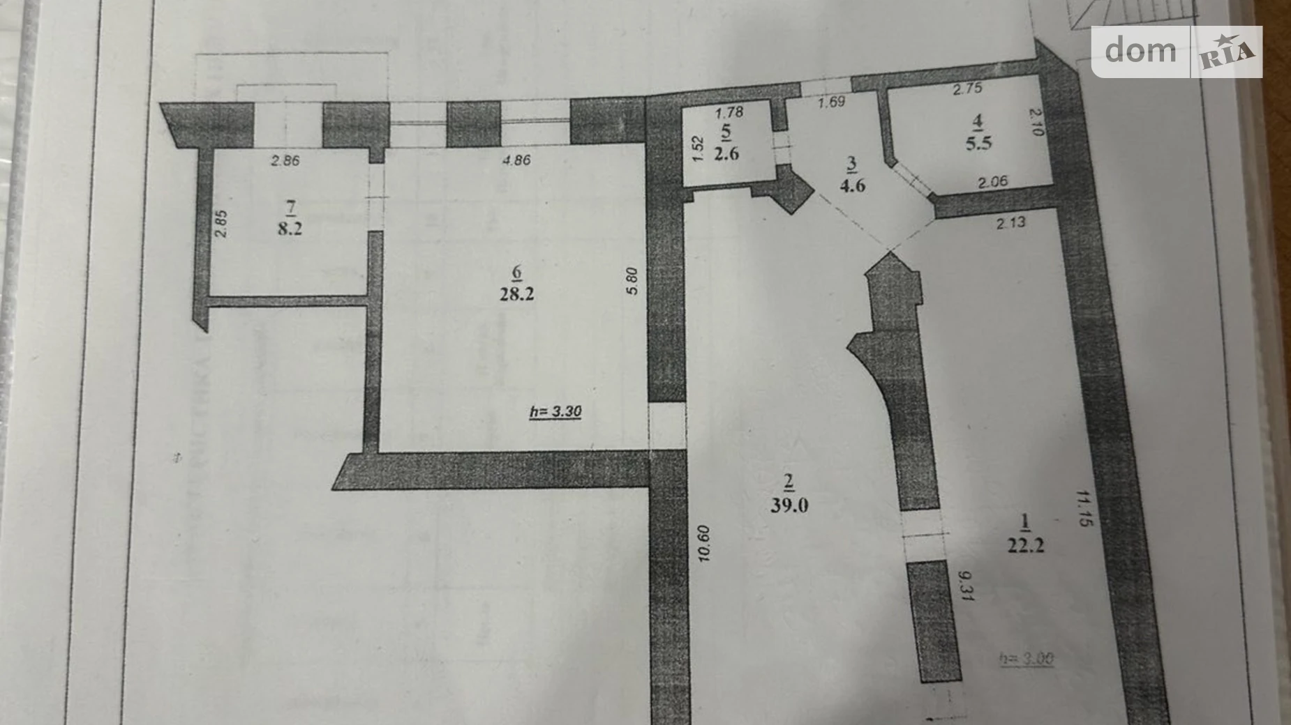 Сдается в аренду помещения свободного назначения 110.3 кв. м в 4-этажном здании, цена: 1600 $ - фото 3