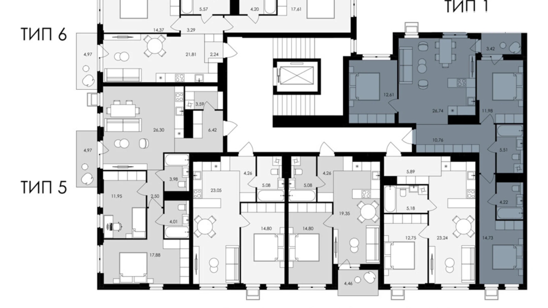 Продається 3-кімнатна квартира 88.26 кв. м у Сокільниках, вул. Героїв Майдану - фото 3