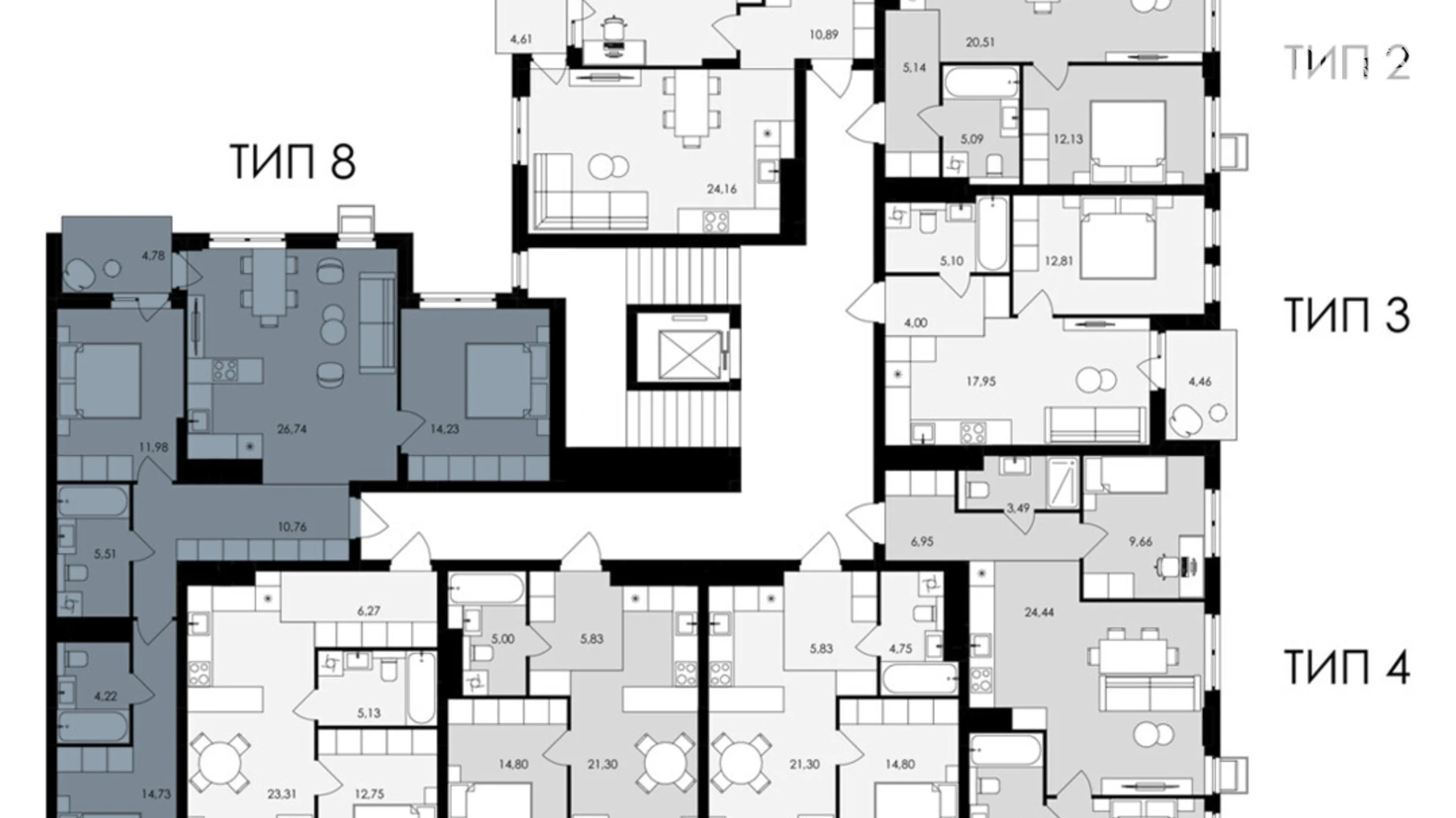 Продается 3-комнатная квартира 90.56 кв. м в Сокольниках, ул. Героев Майдана - фото 5