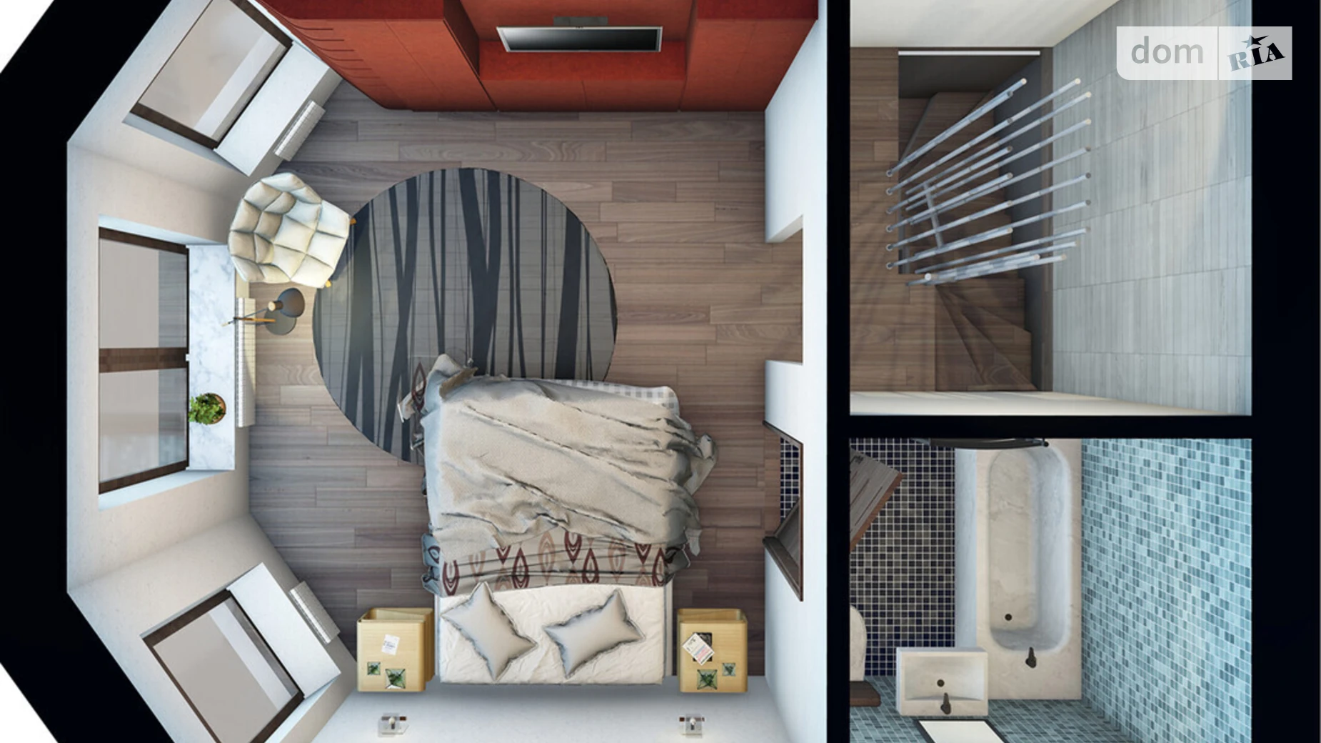 Продається 1-кімнатна квартира 55.5 кв. м у Броварах, вул. Спортивна, 1 - фото 3