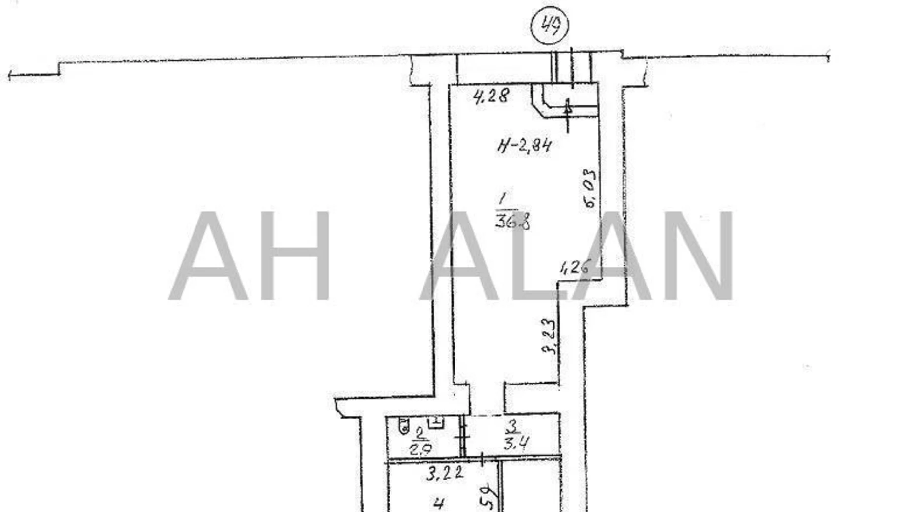 Сдается в аренду офис 55 кв. м в бизнес-центре, цена: 70000 грн - фото 4