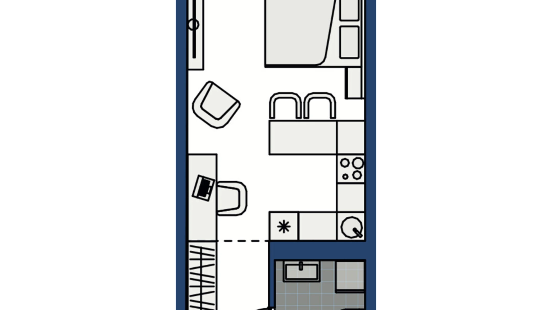 Продається 1-кімнатна квартира 33.47 кв. м у Хмельницькому, вул. Озерна, 20 - фото 2