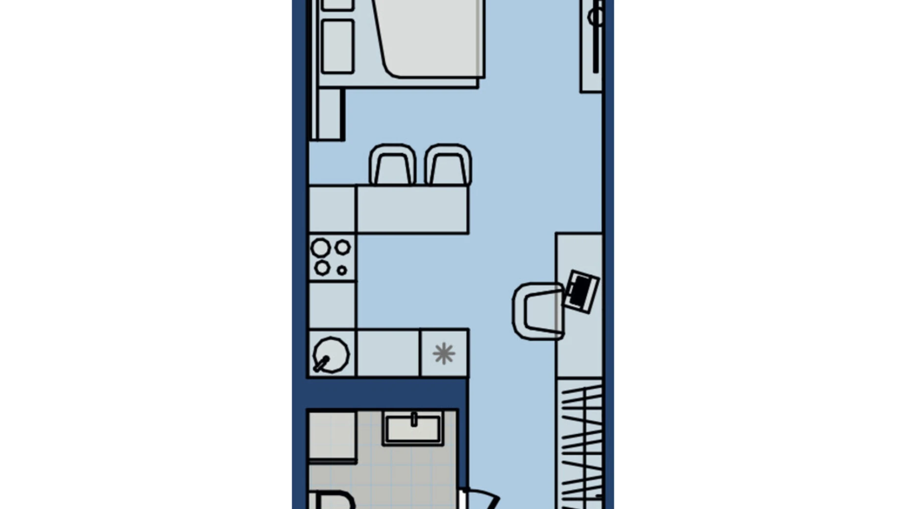 Продається 1-кімнатна квартира 32.45 кв. м у Хмельницькому, вул. Озерна, 20 - фото 2