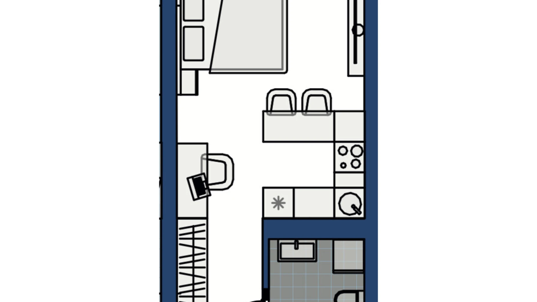 Продається 1-кімнатна квартира 29.36 кв. м у Хмельницькому, вул. Озерна, 20 - фото 2