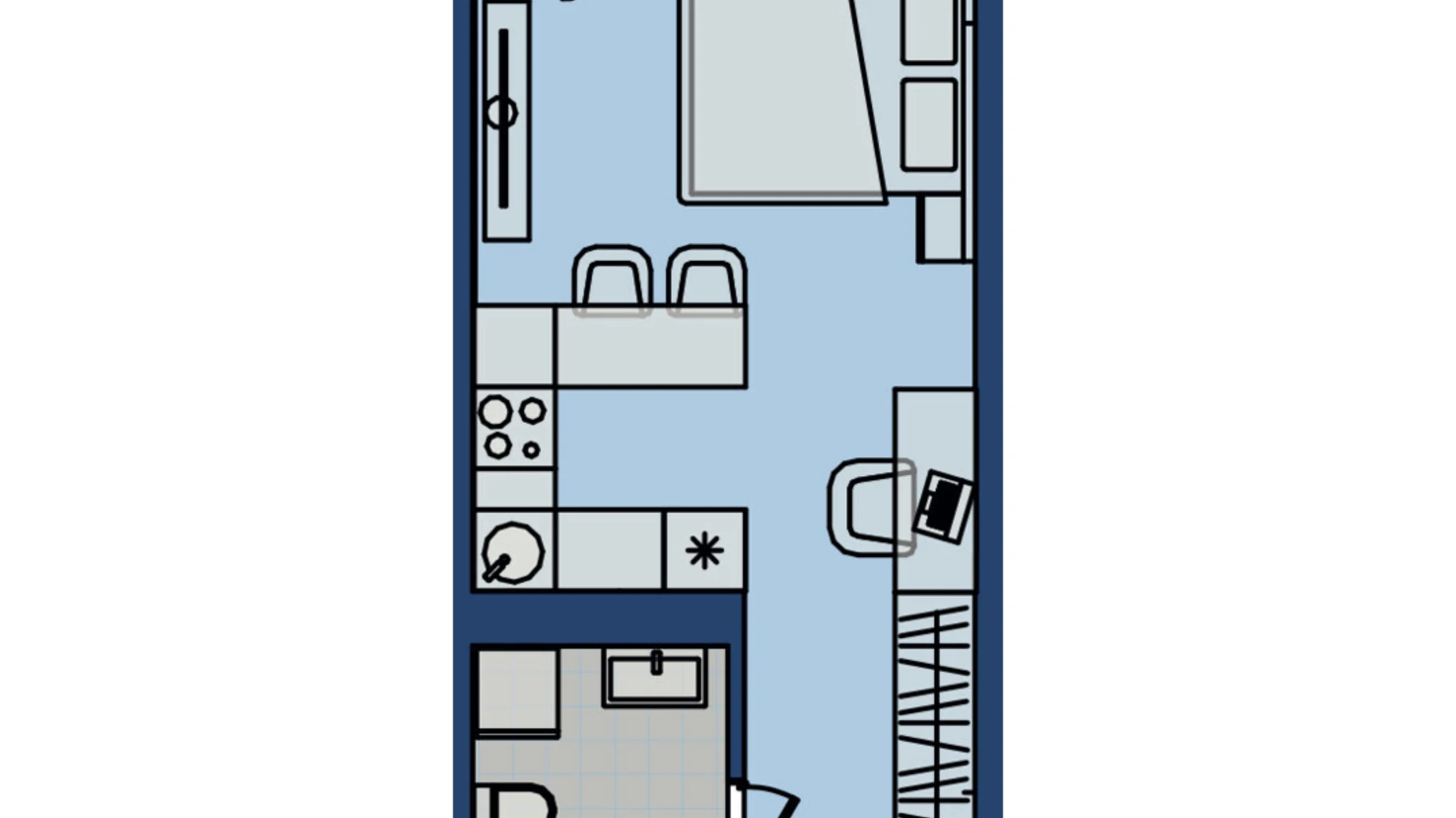 Продается 1-комнатная квартира 30.39 кв. м в Хмельницком, ул. Озерная, 20 - фото 2