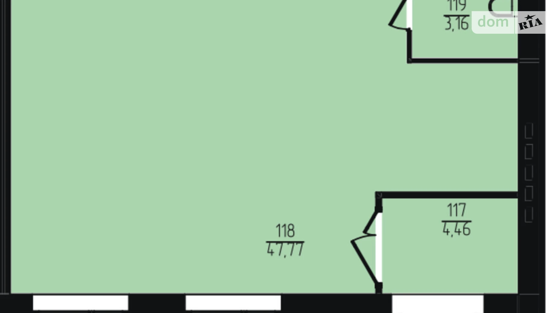 Продается офис 55.4 кв. м в бизнес-центре, цена: 80330 $ - фото 2