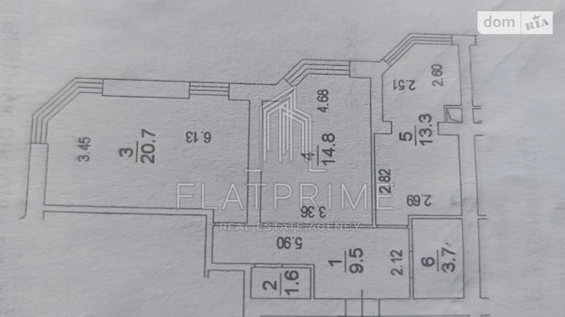 Продается 2-комнатная квартира 63.6 кв. м в Софиевской Борщаговке, просп. Мартынова, 18 - фото 2